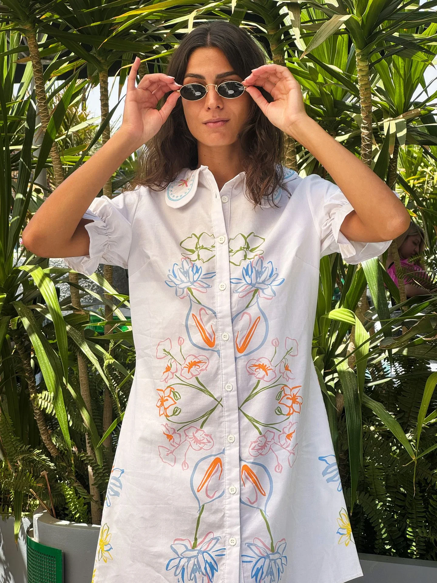 Amber Garden White Dress - Image 2