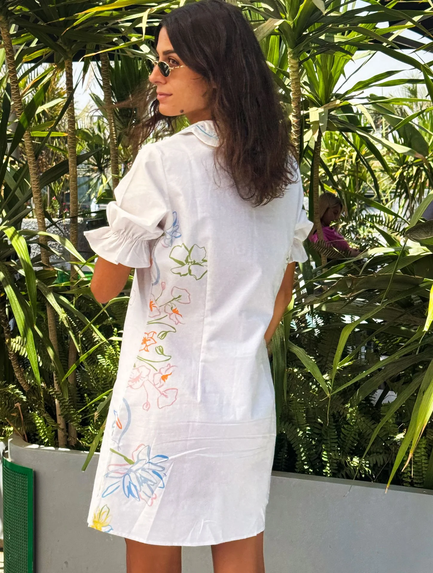 Amber Garden White Dress - Image 3