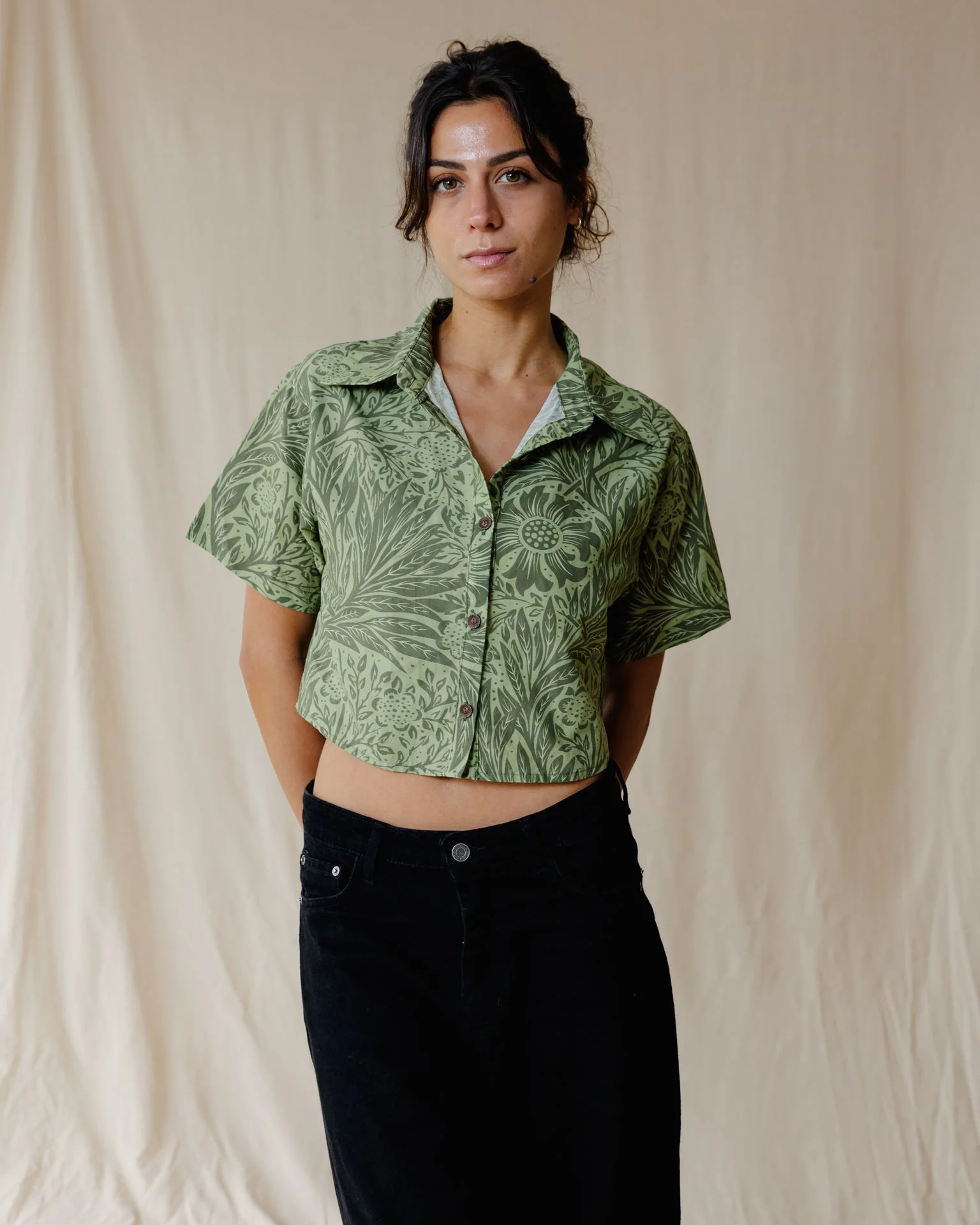 Antique Bloom Set In Olive - Image 3