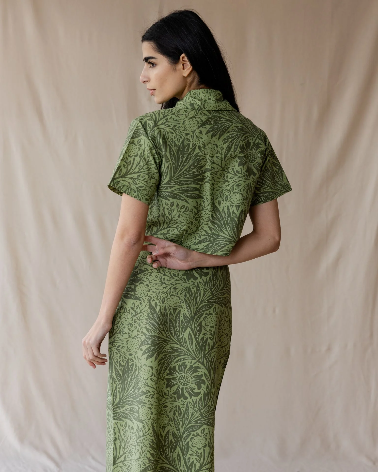 Antique Bloom Set In Olive - Image 6