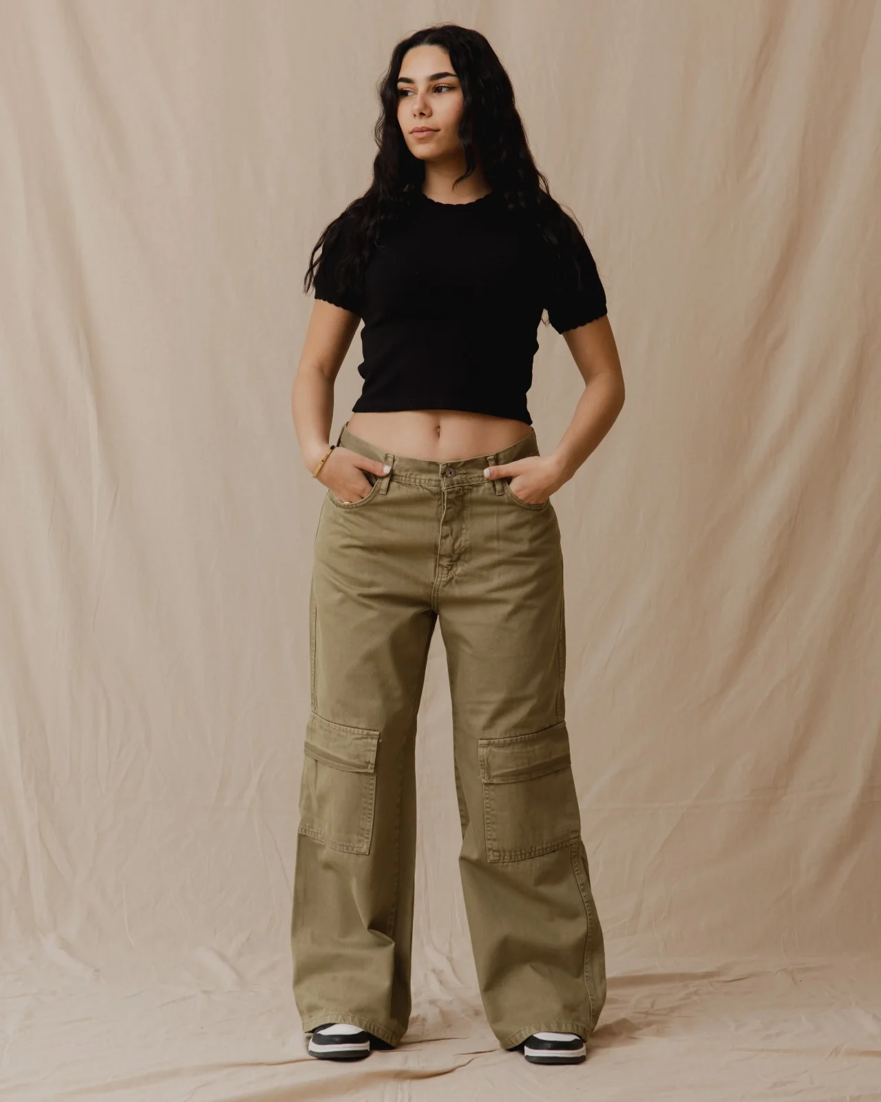 Basic Knit Top Black - Image 3