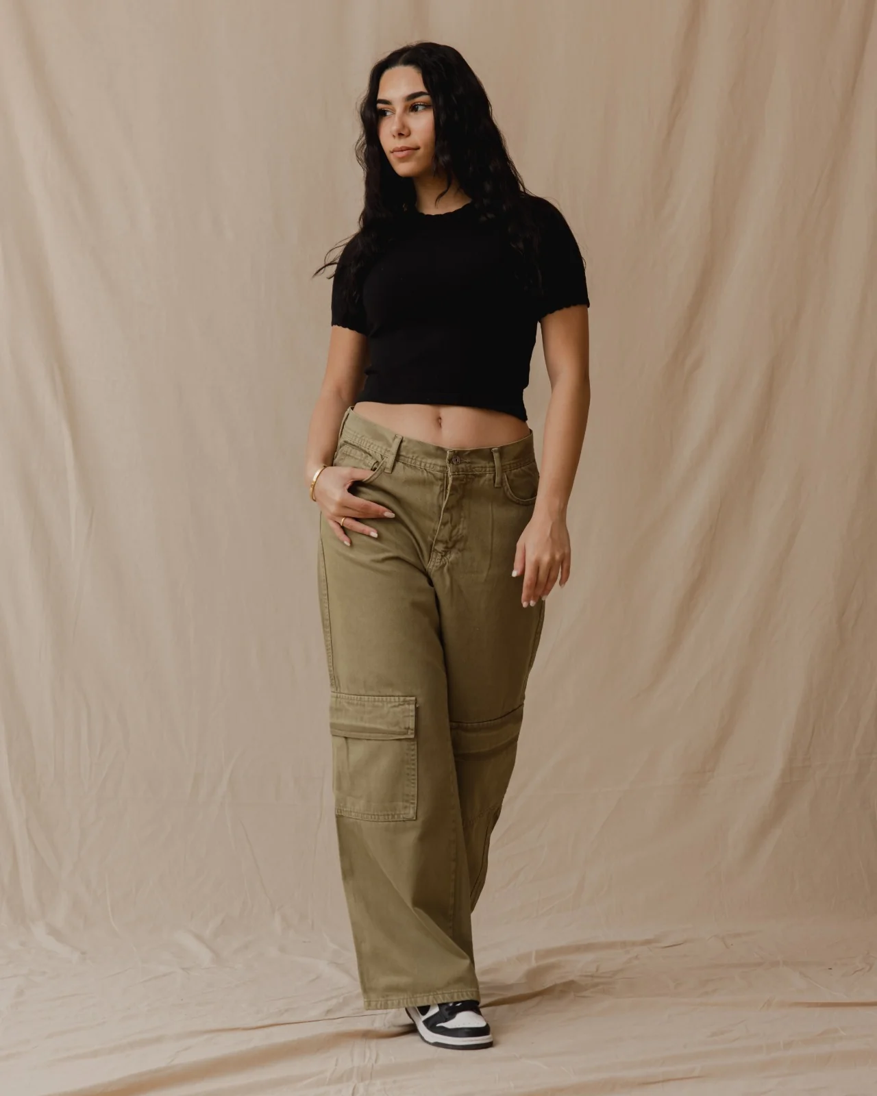 Basic Knit Top Black - Image 5