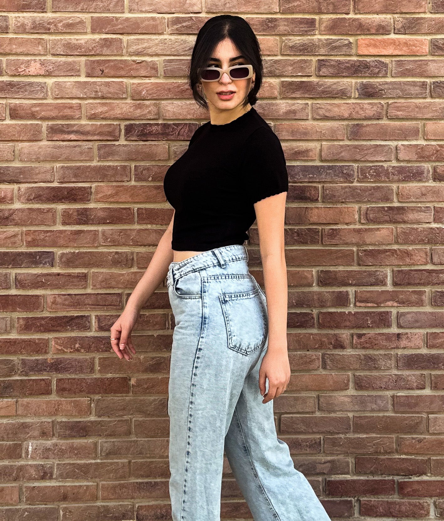 Basic Knit Top Black - Image 6