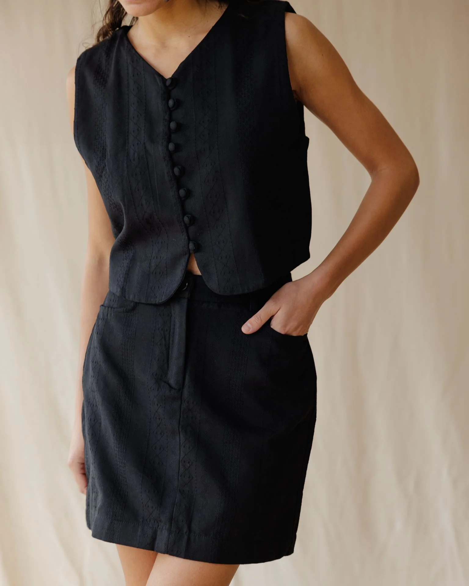 Black Textura Twinset - Image 2