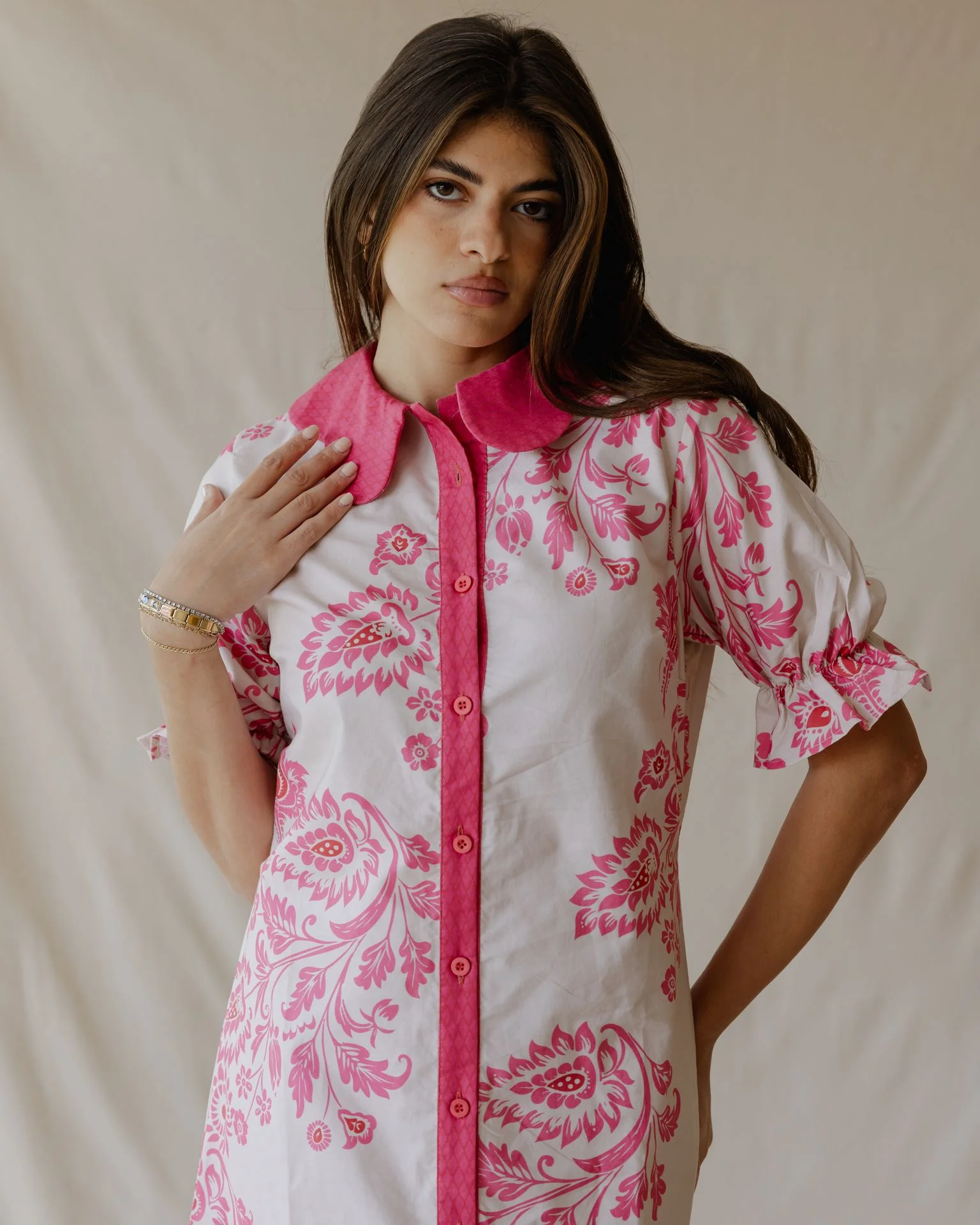 Blossom Paisley Dress - Image 4