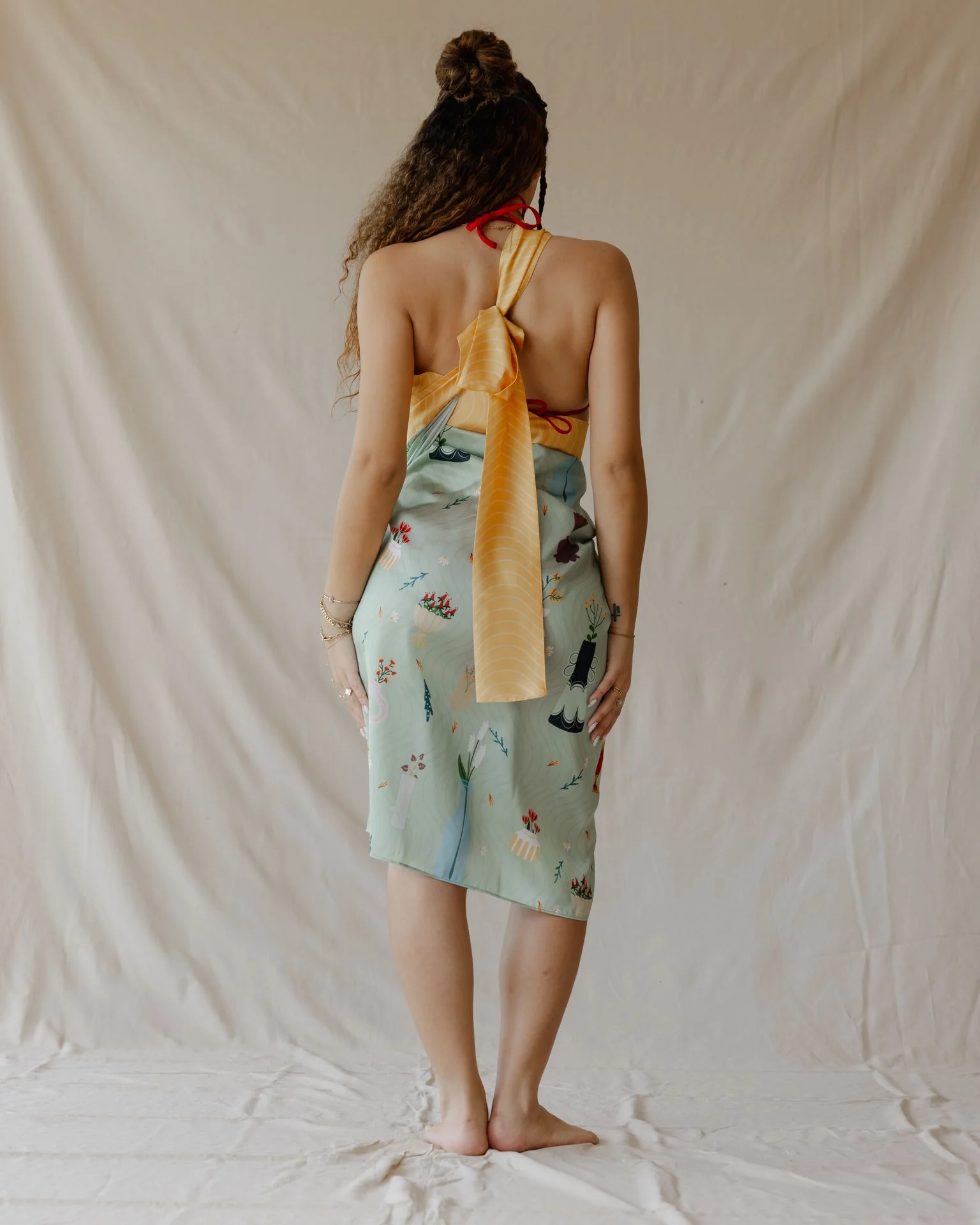 Botanical Daydream Sarong Mint - Image 2