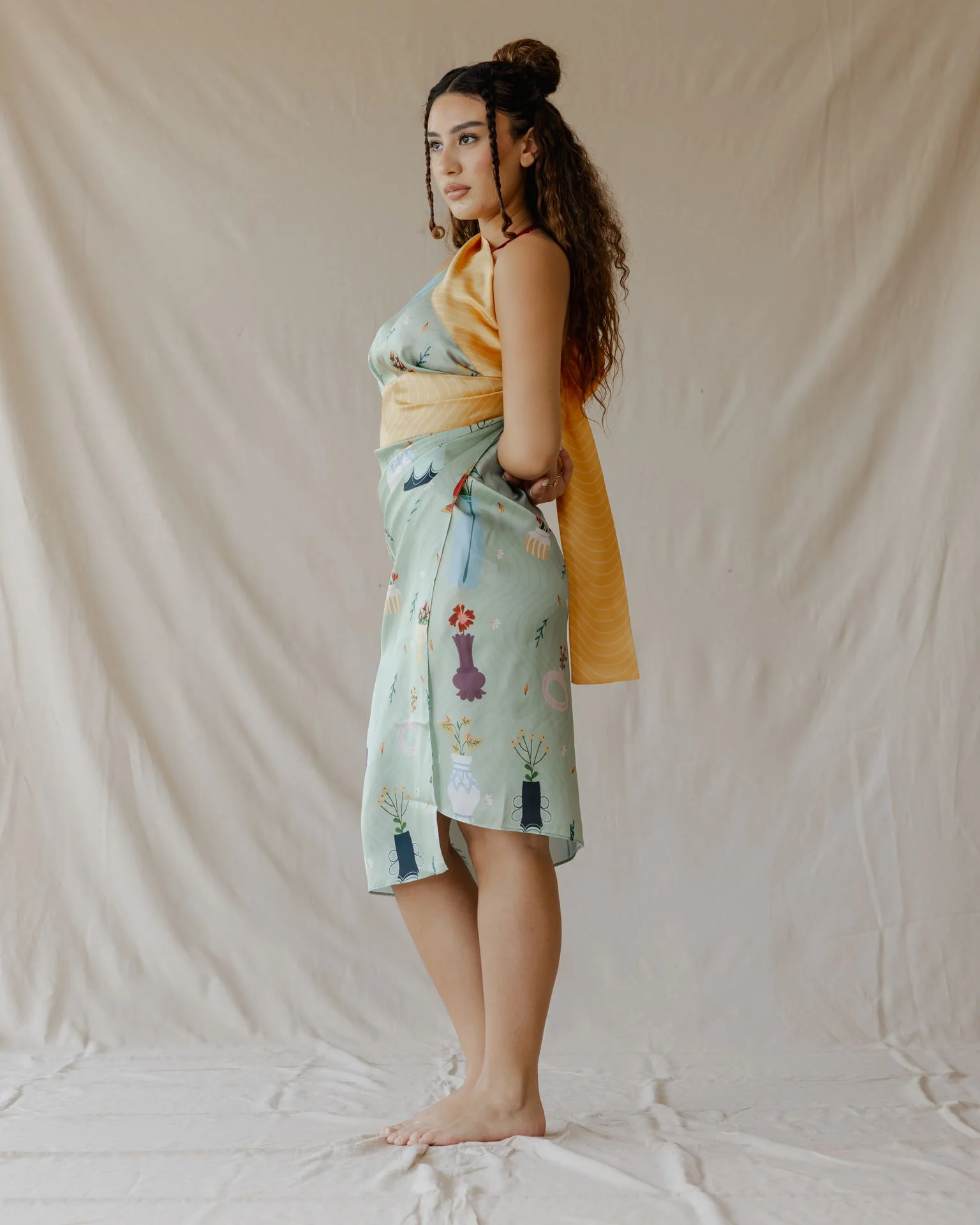 Botanical Daydream Sarong Mint - Image 4