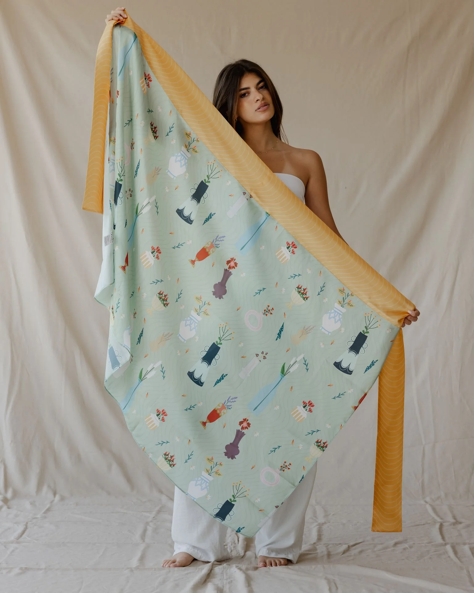 Botanical Daydream Sarong Mint - Image 5