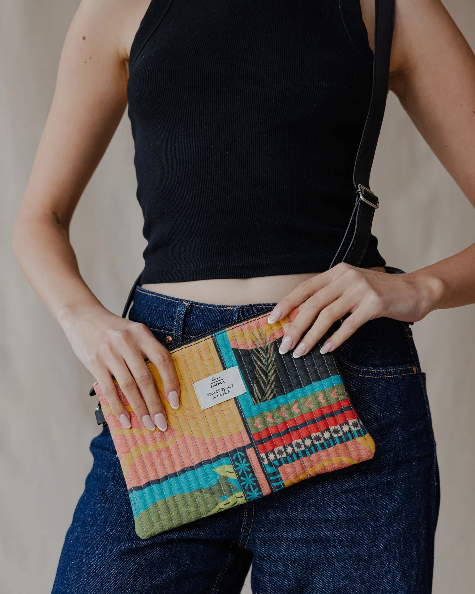 Cairo Breeze Quilted Pouch Spectrum - Image 4