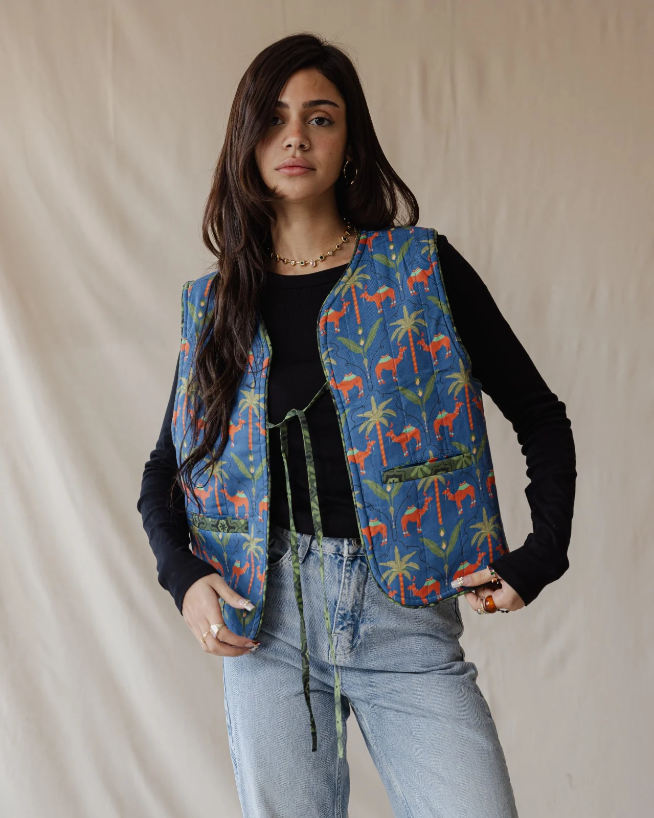 Camels Reversible Vest - Image 2
