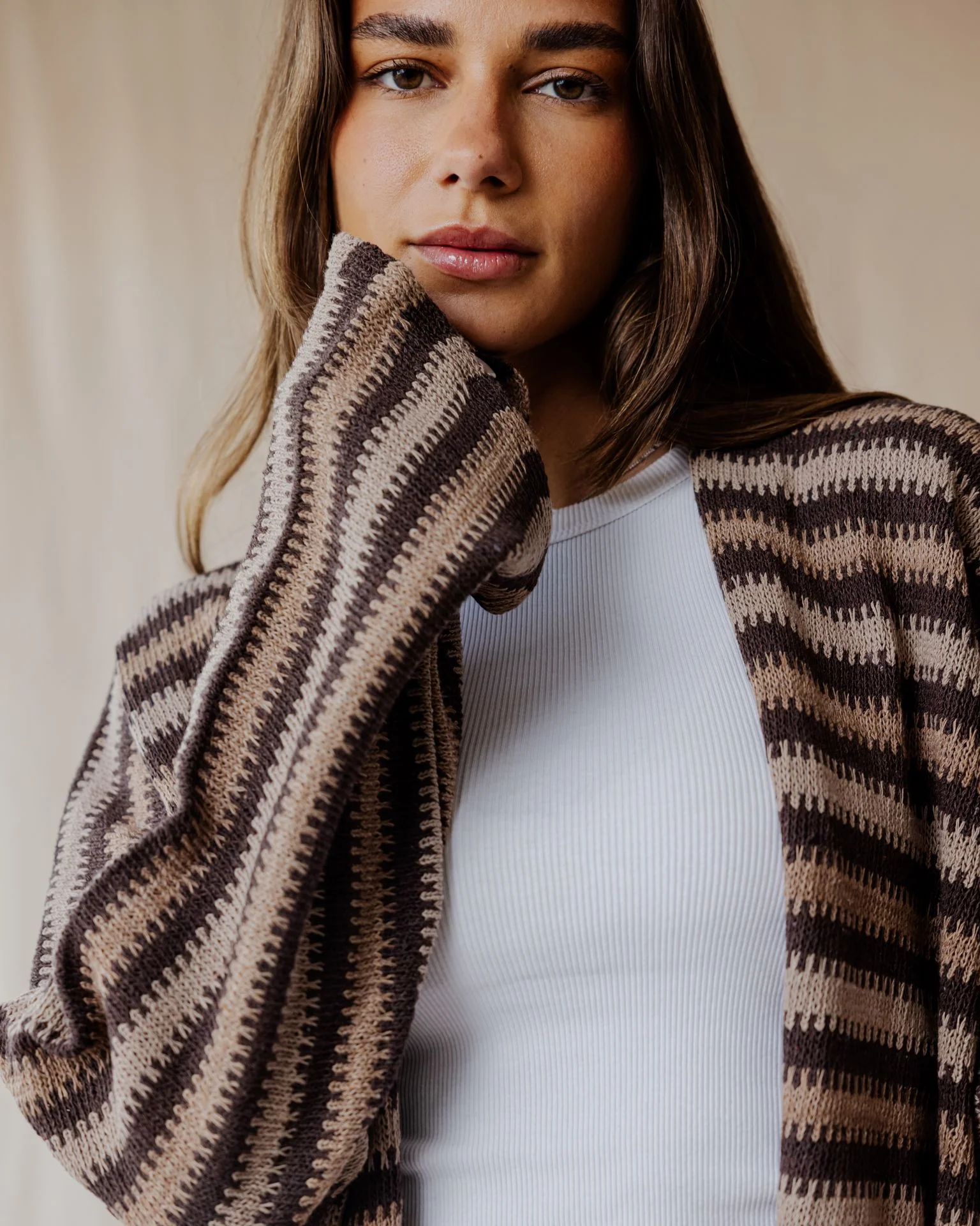 Caramel Current Cardigan - Image 6