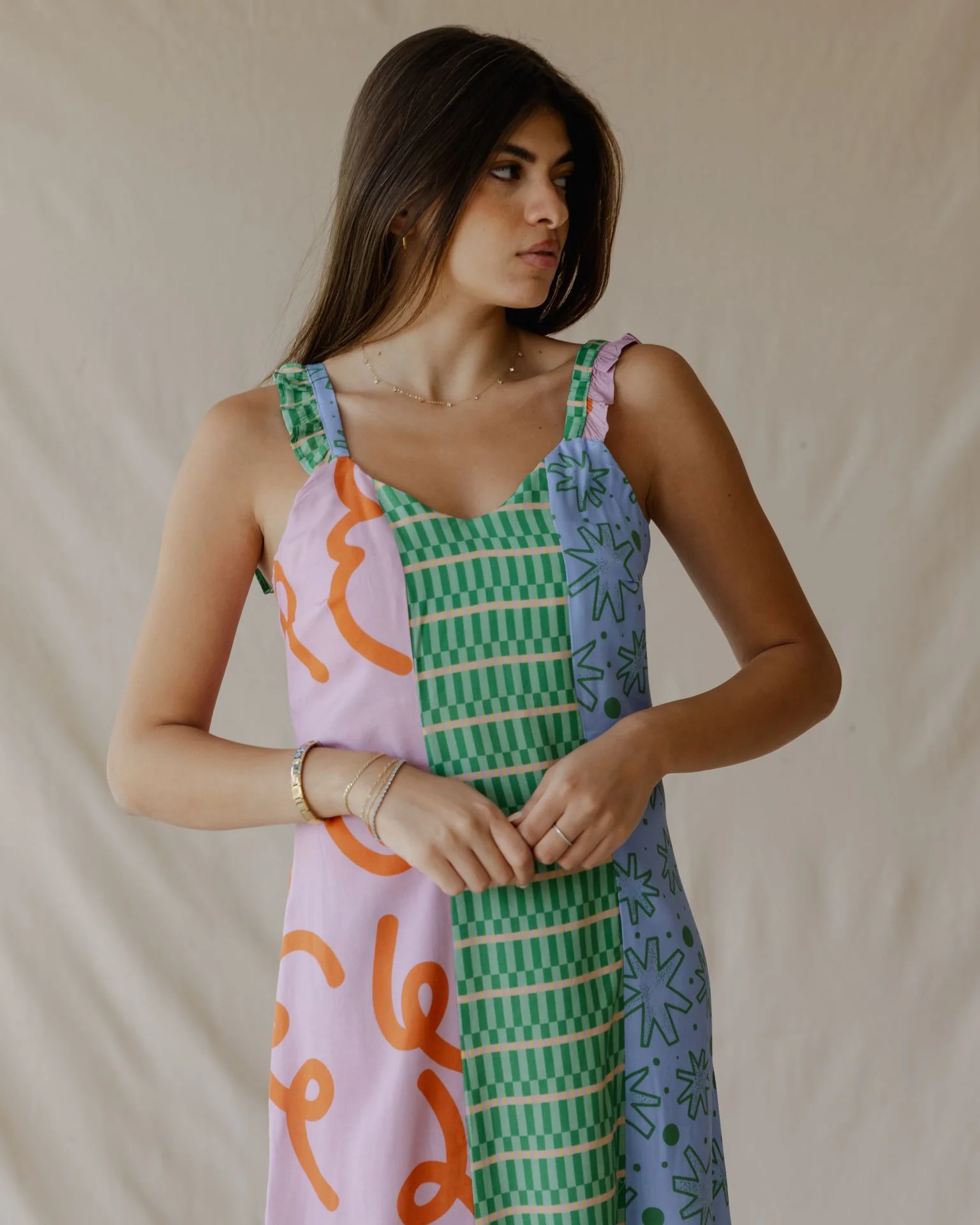Confetti Patch Party Dress - Image 5