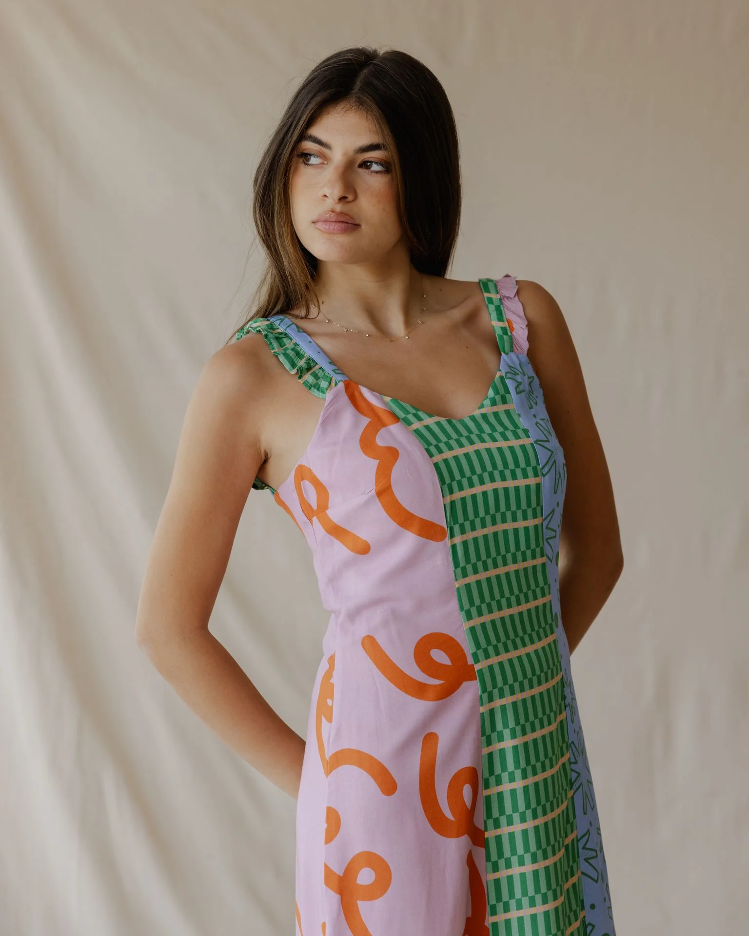 Confetti Patch Party Dress - Image 6