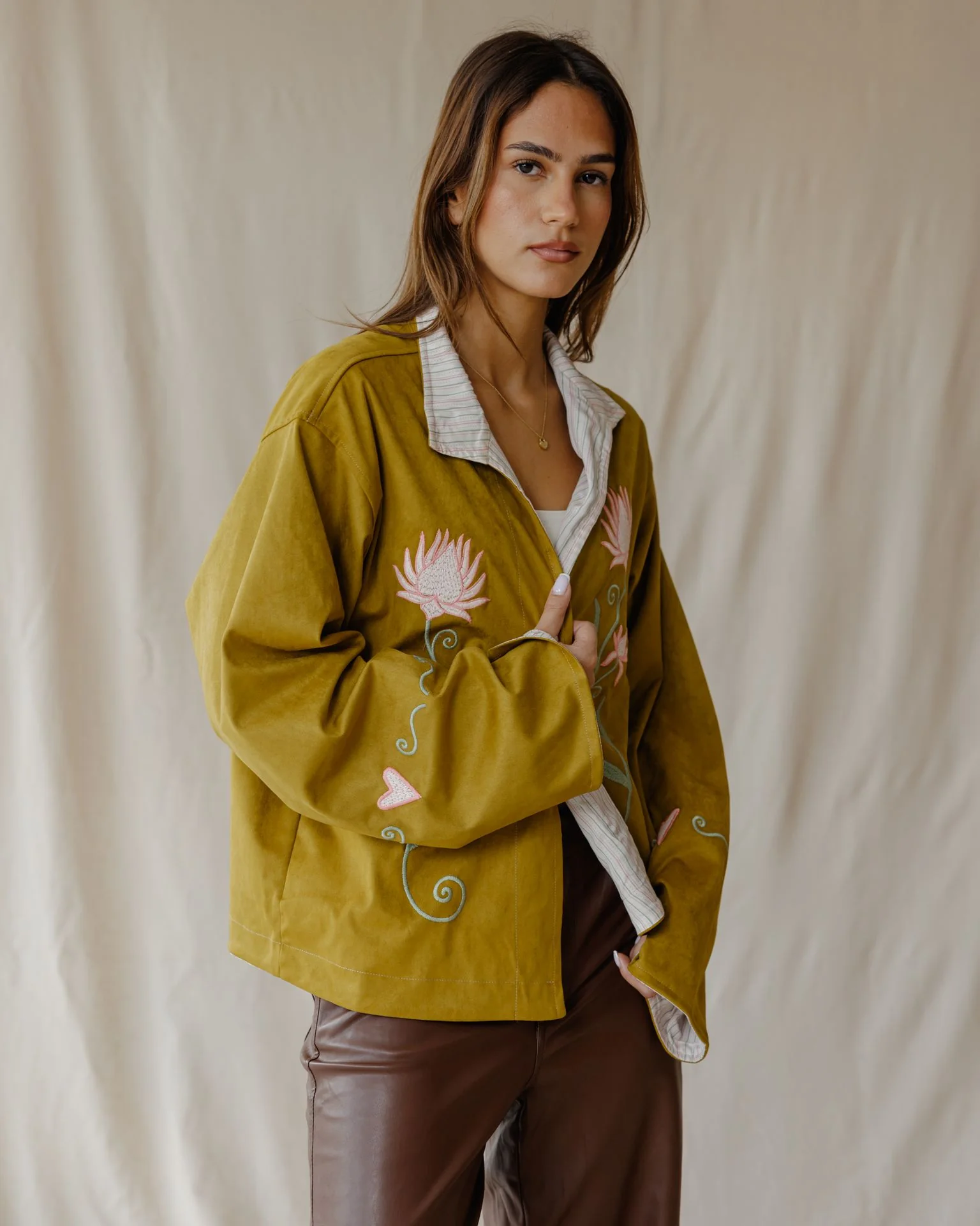Embroidered Heart Meadow Jacket - Image 3