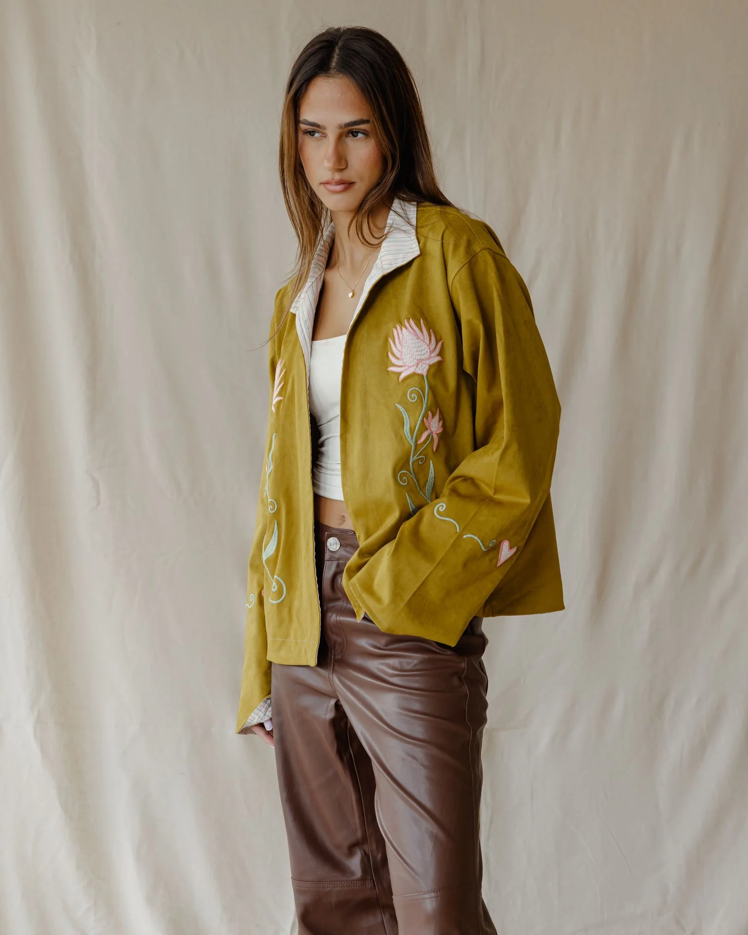 Embroidered Heart Meadow Jacket - Image 4