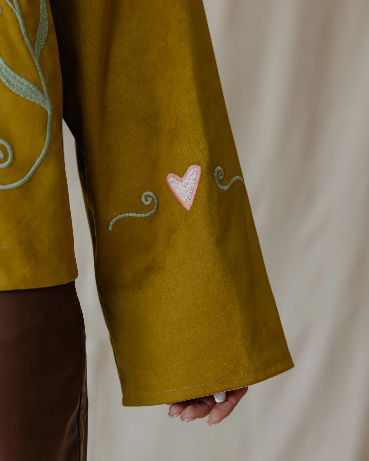Embroidered Heart Meadow Jacket - Image 7