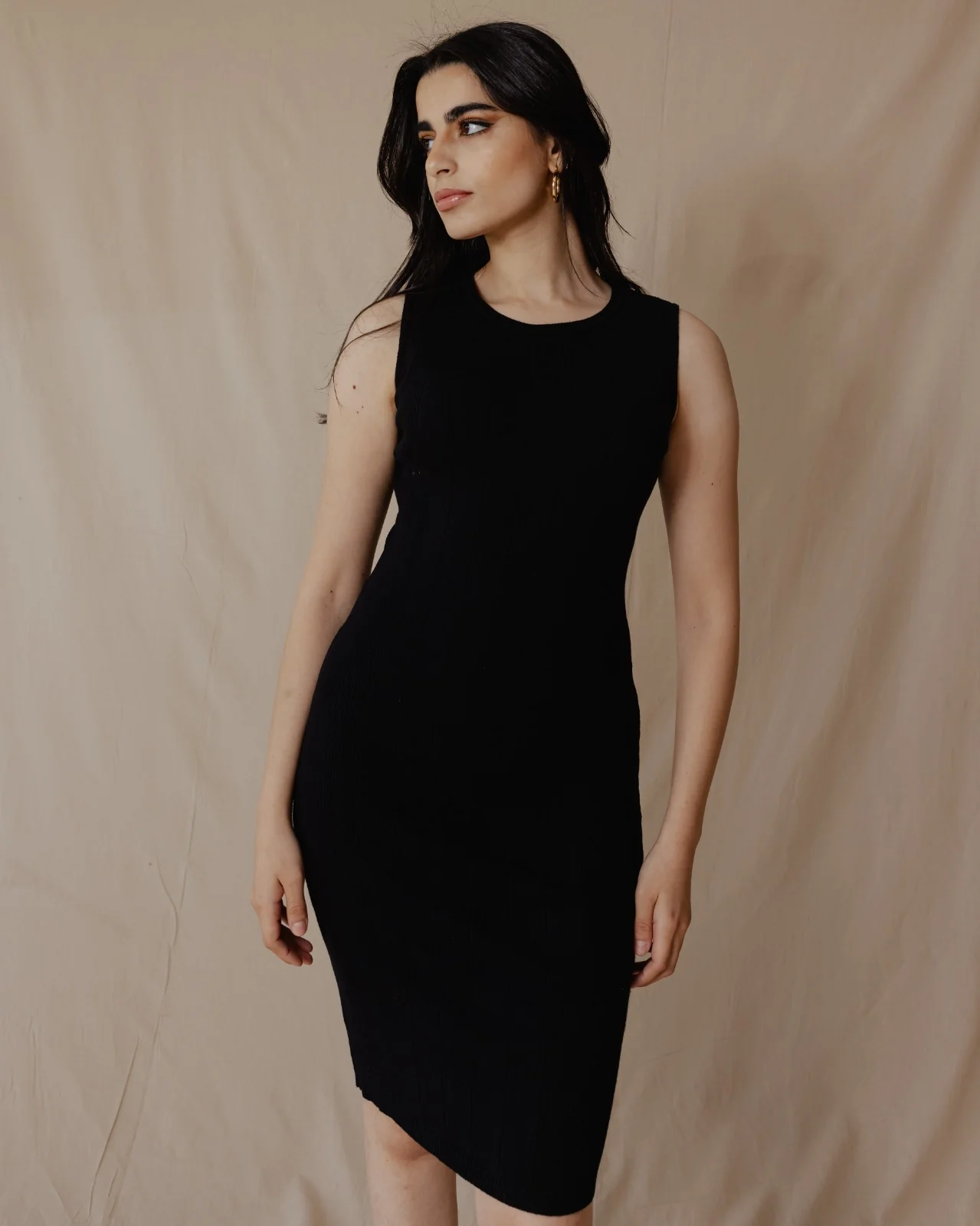 Essential Short Dress Black - Image 3