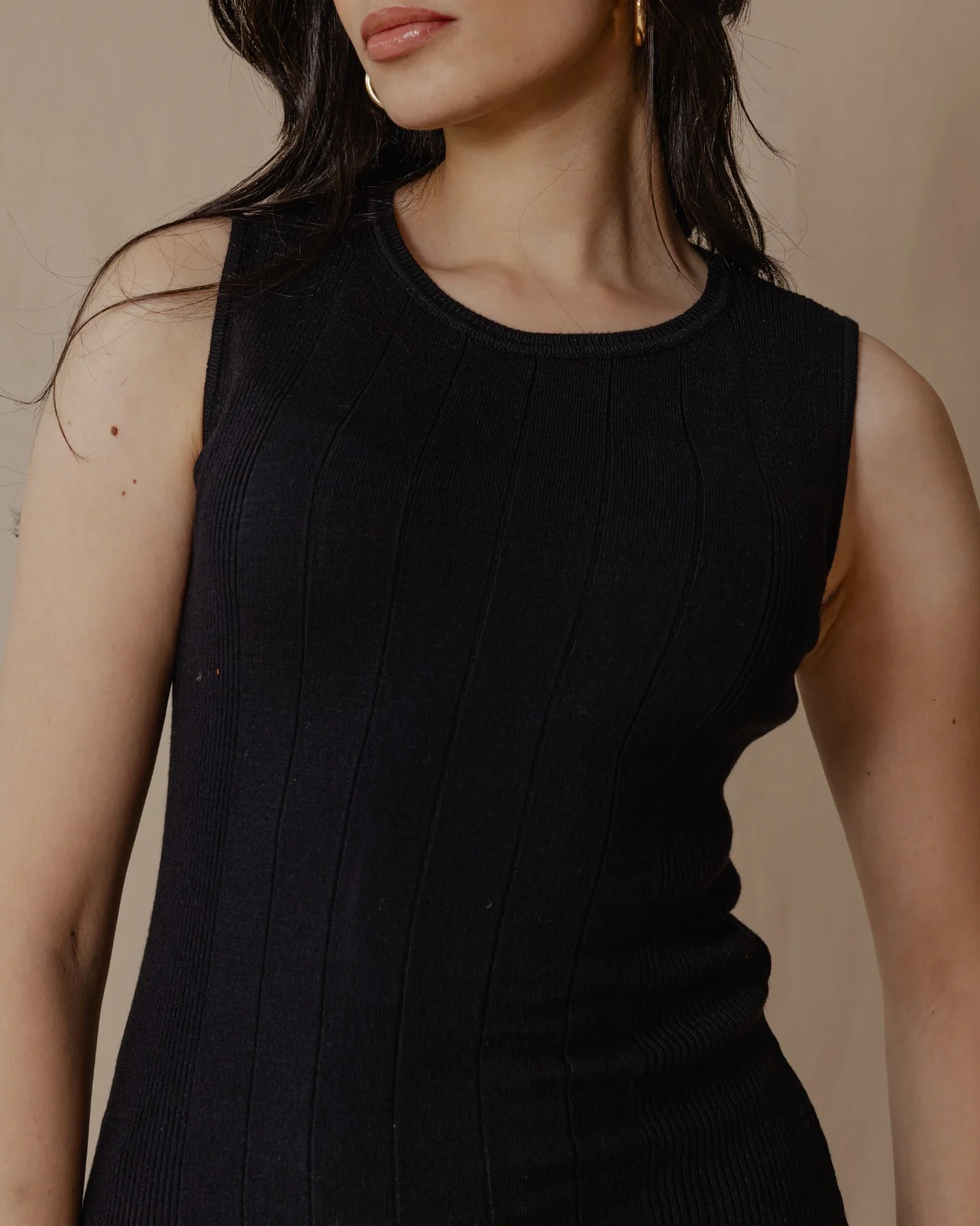 Essential Short Dress Black - Image 4