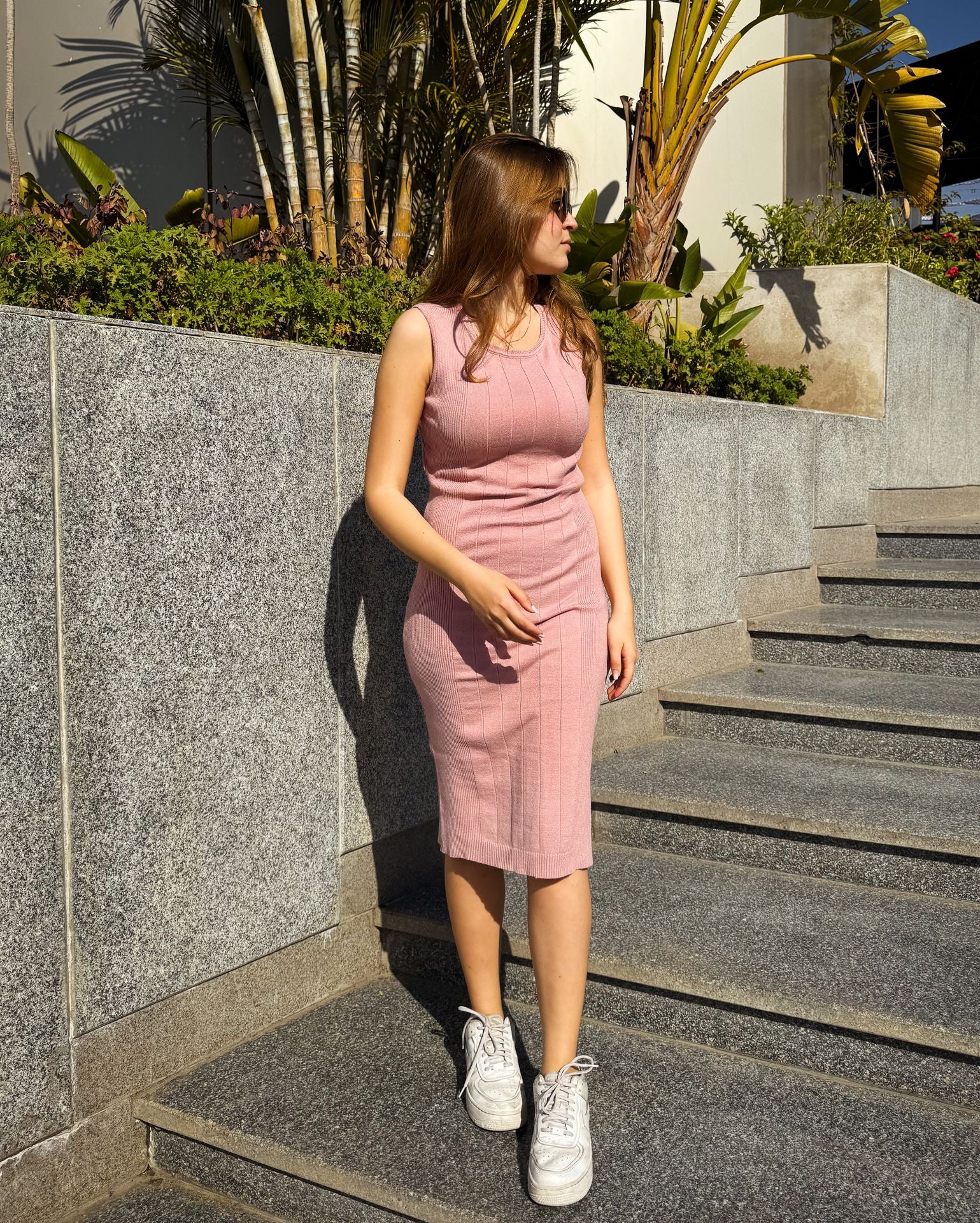 Essential Short Dress Cashmere - Image 11