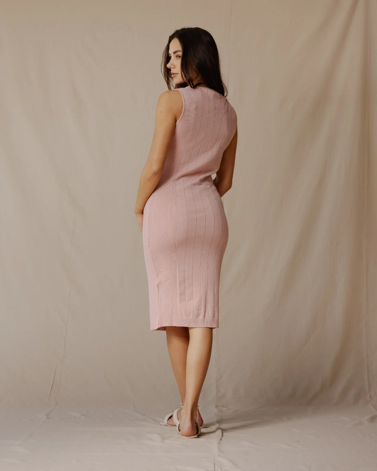 Essential Short Dress Cashmere - Image 6