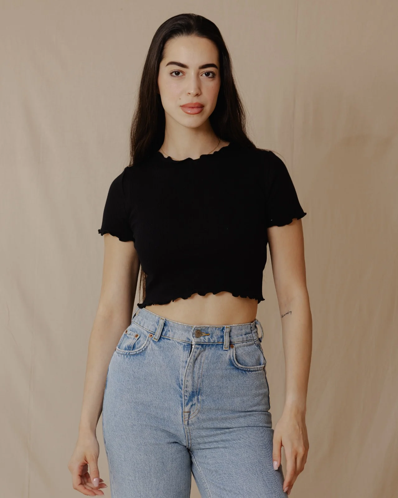 Everyday Crop Top Black - Image 4