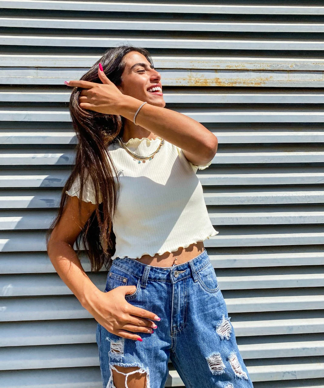 Everyday Crop Top Light Yellow - Image 5