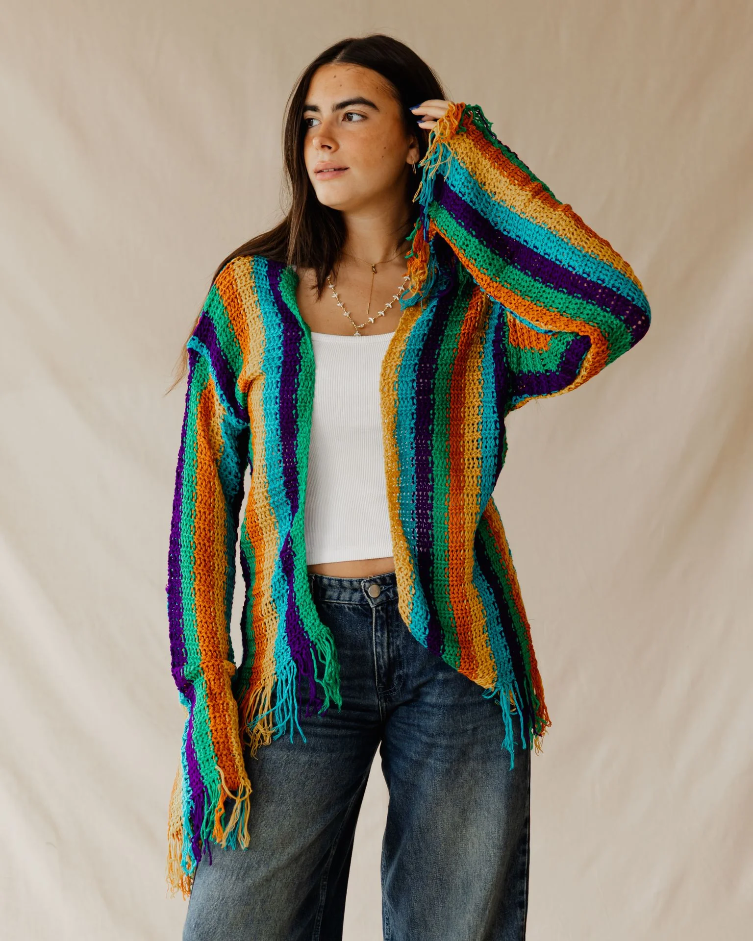 Festival Knit Cardigan - Image 3