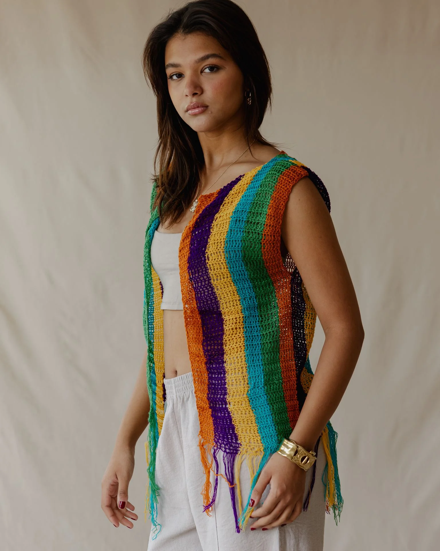 Festival Knit Vest - Image 4