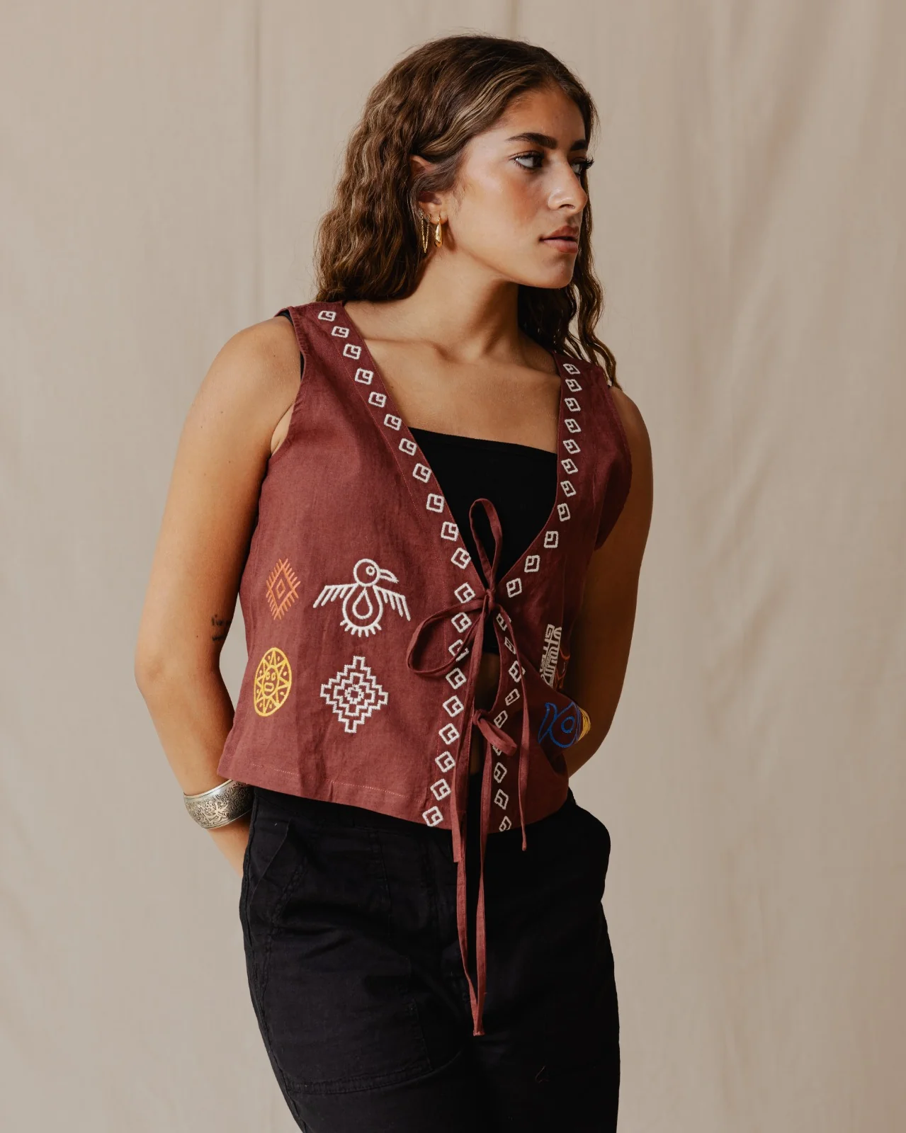 Freebird Vest Cinnamon - Image 2