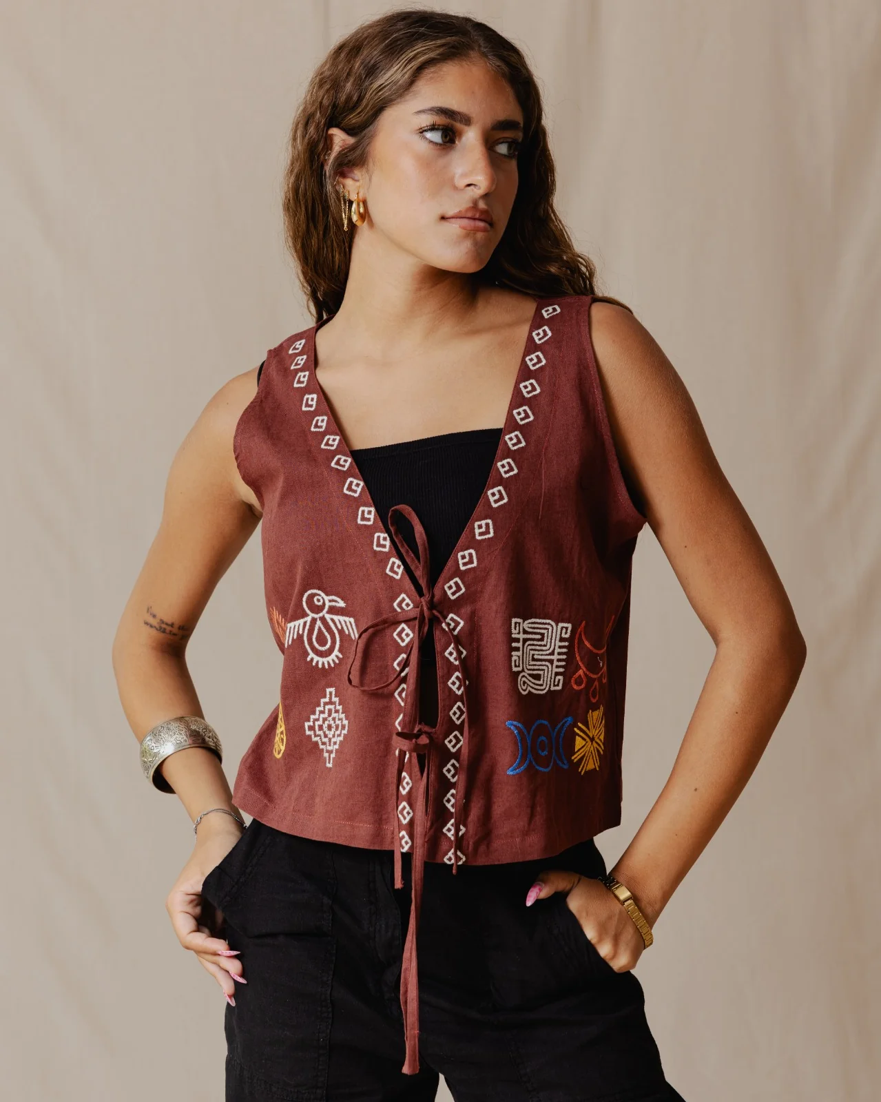 Freebird Vest Cinnamon - Image 4