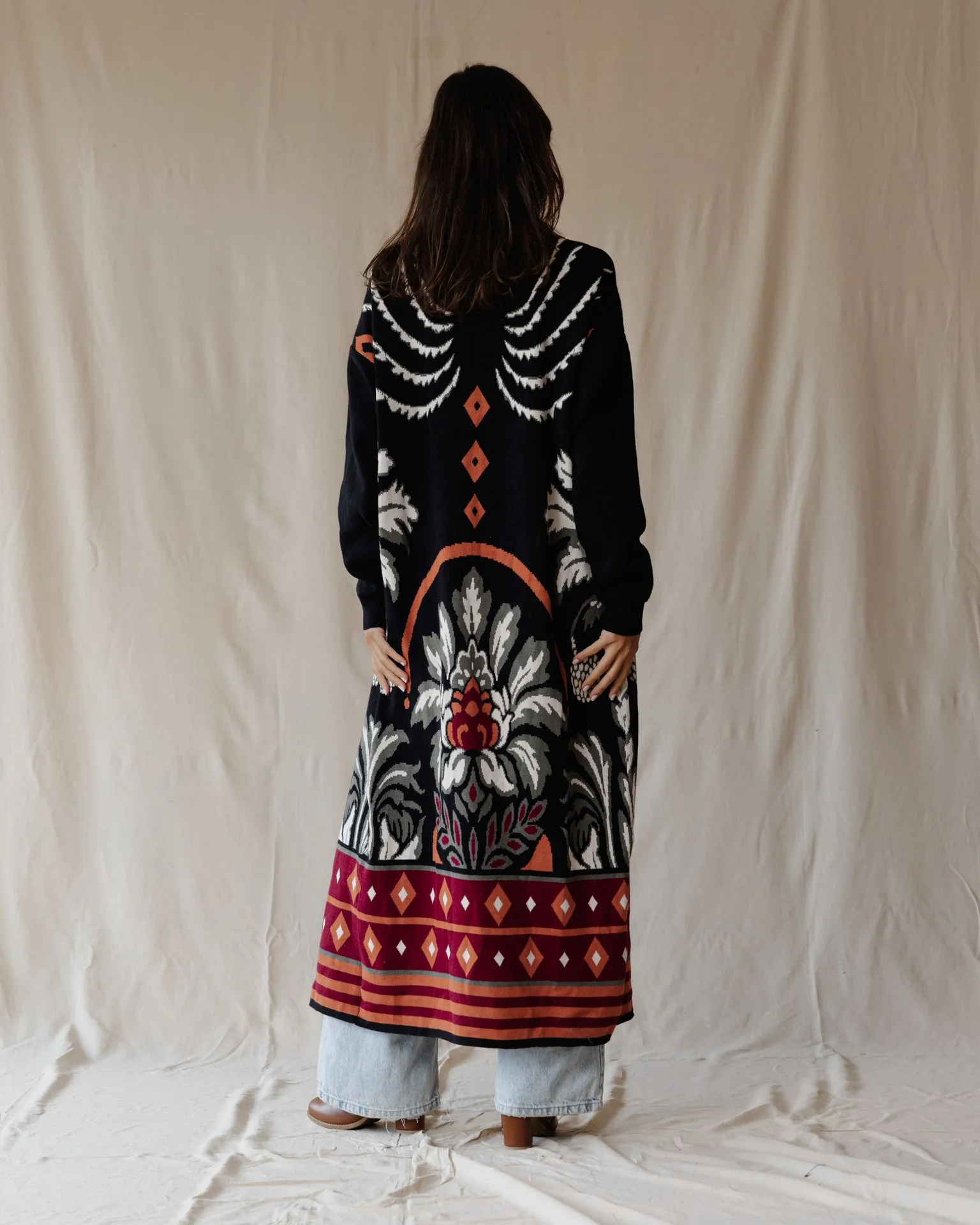 Heritage Bloom Knit Cardigan - Image 5