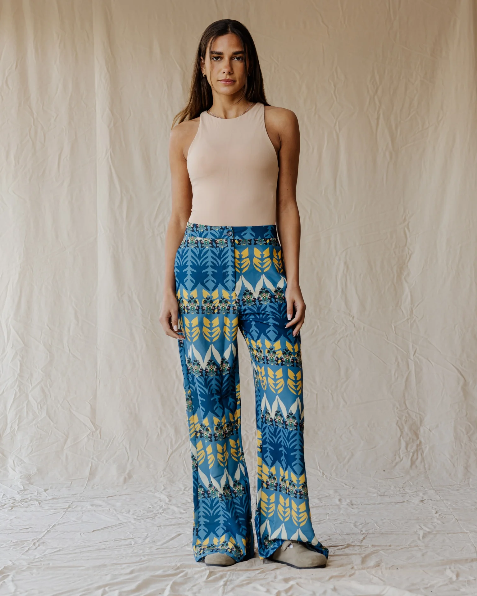 Indian Vibes with Blue Pants