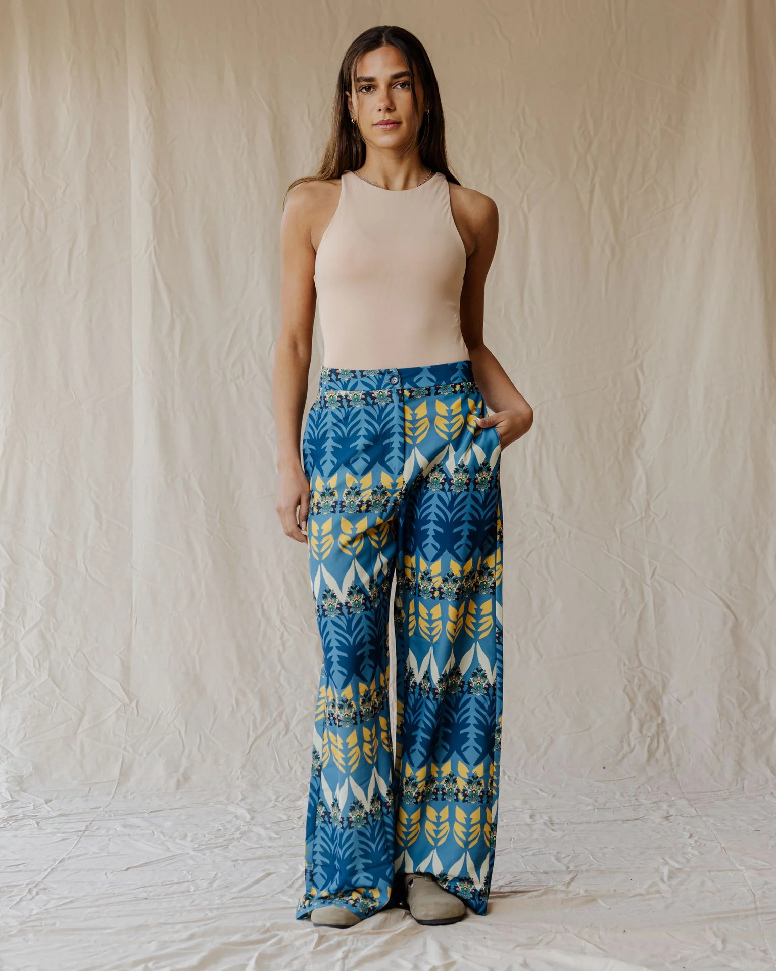 Indian Vibes with Blue Pants - Image 2