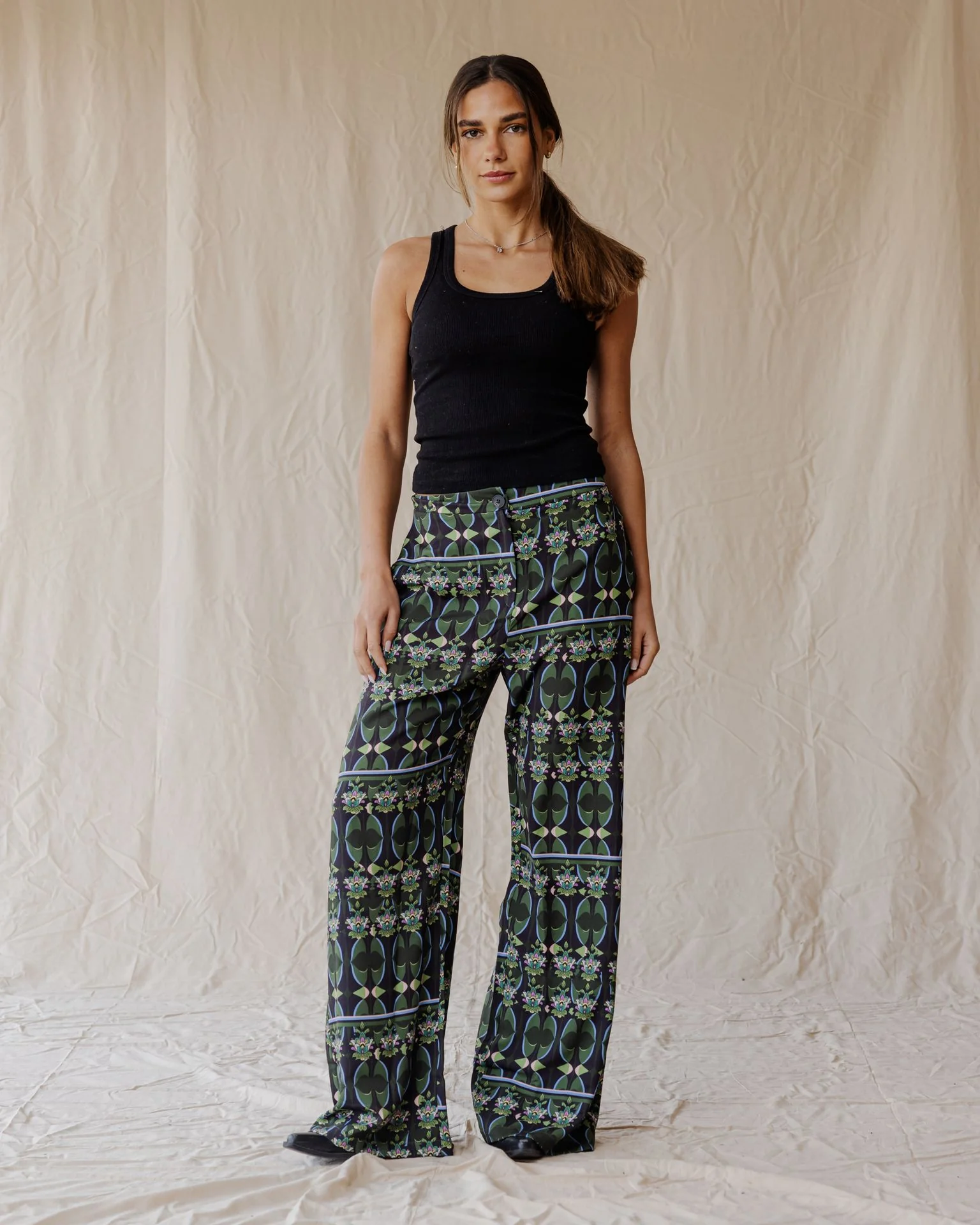Indian Vibes with Green Pants - Image 2