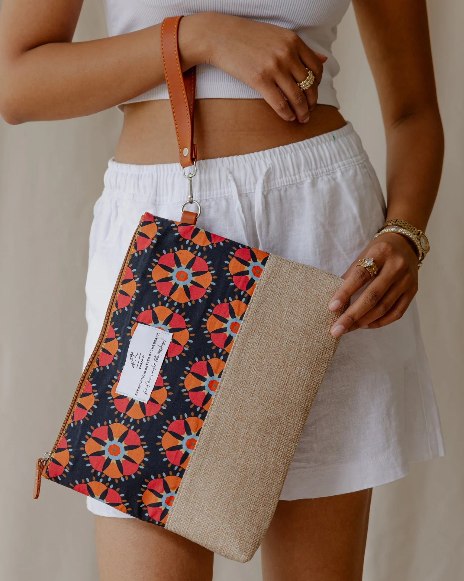 Indigo Loop Beach Pouch - Image 3