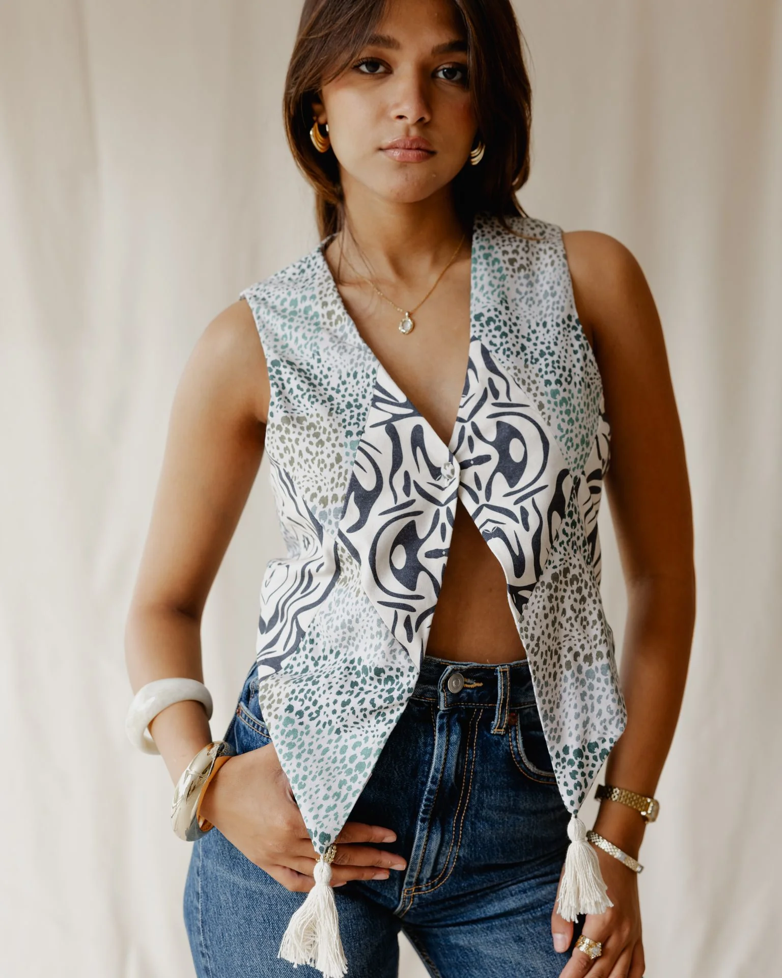 Ink & Oasis Vest - Image 5