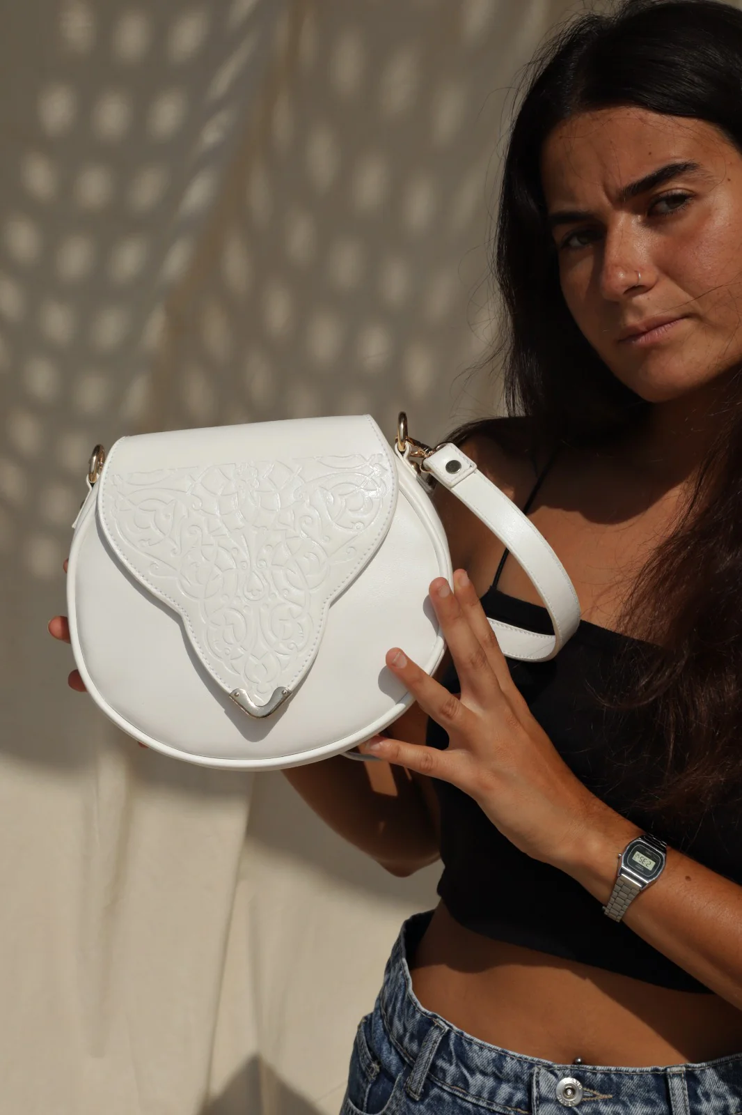 Intaglio CrossBag White - Image 7