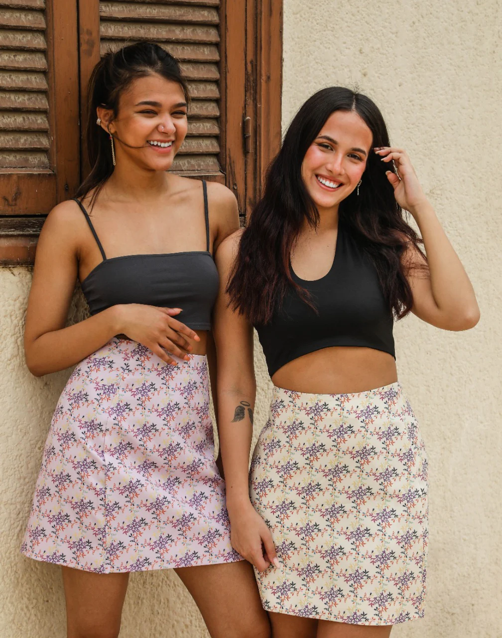 Iris Mini Skirt Lilac - Image 4