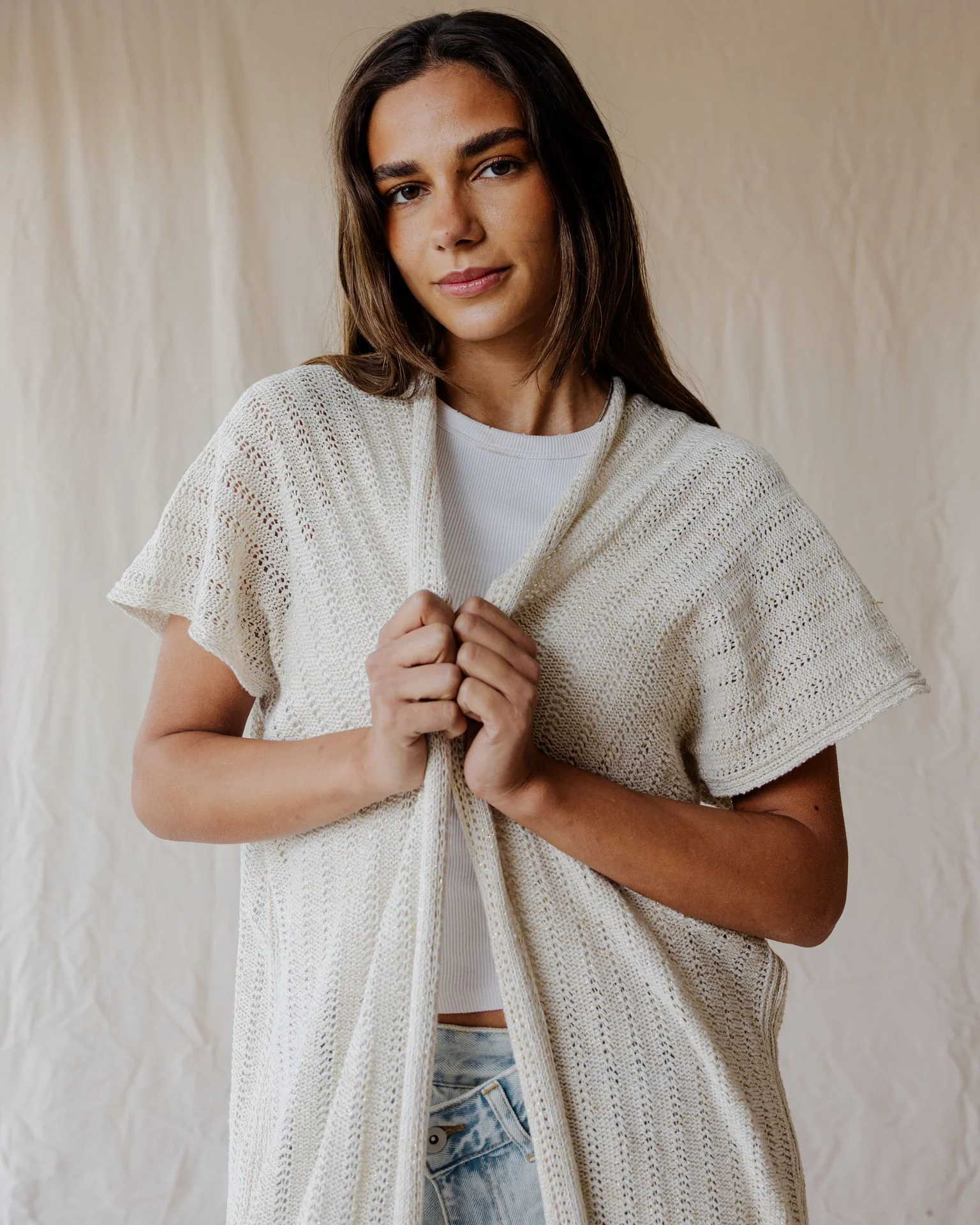 Ivory Whisper Cardigan - Image 3
