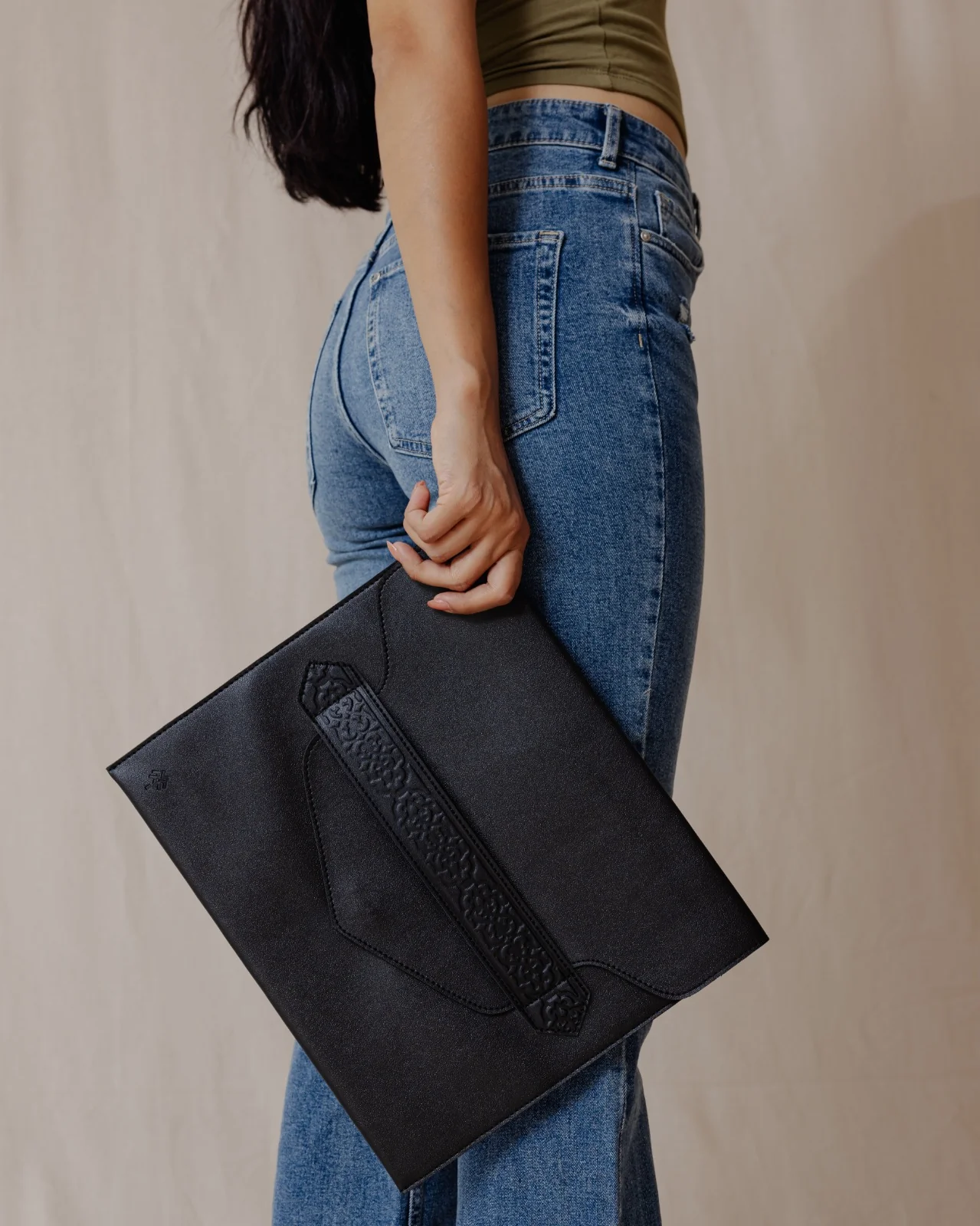 Jali Laptop Sleeve Black - Image 5