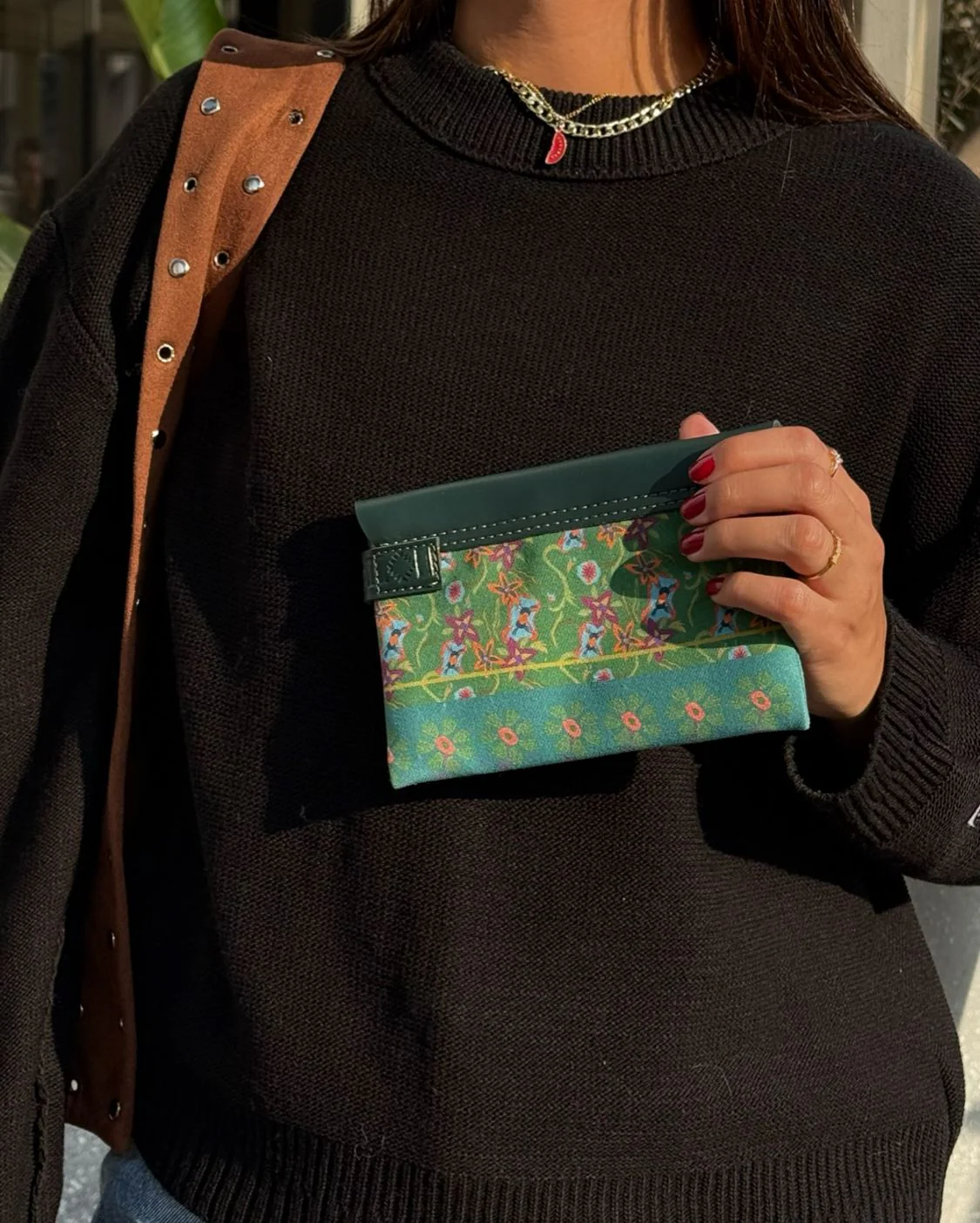 Lavender Blossoms Purse - Image 2
