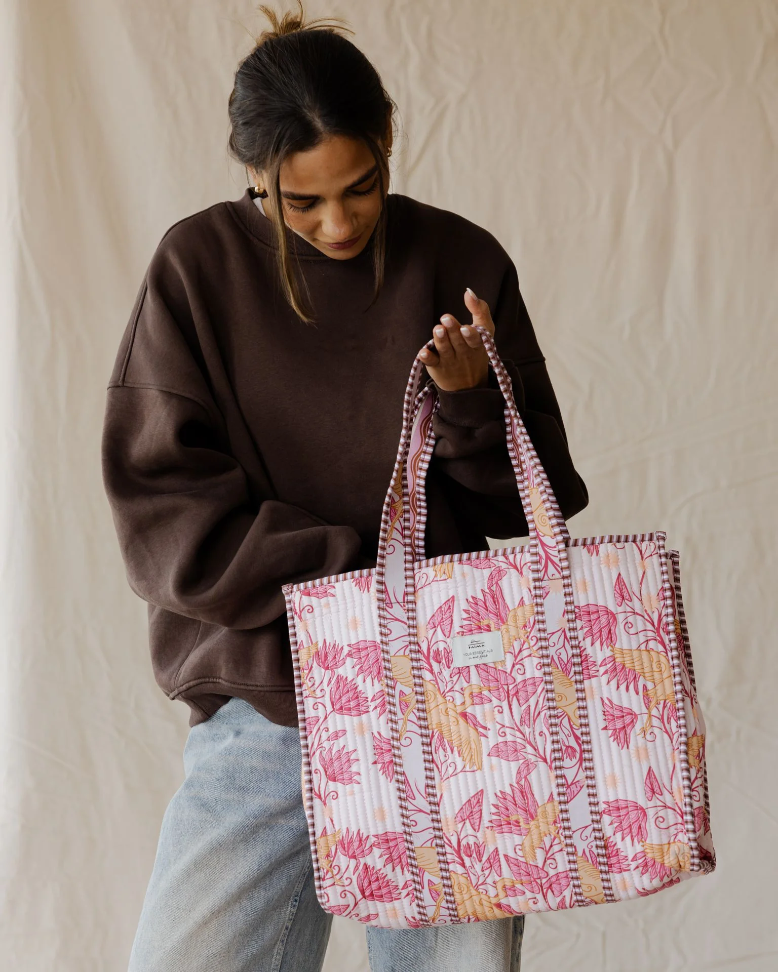 Liminal Sky Quilted Tote Bag - Image 4