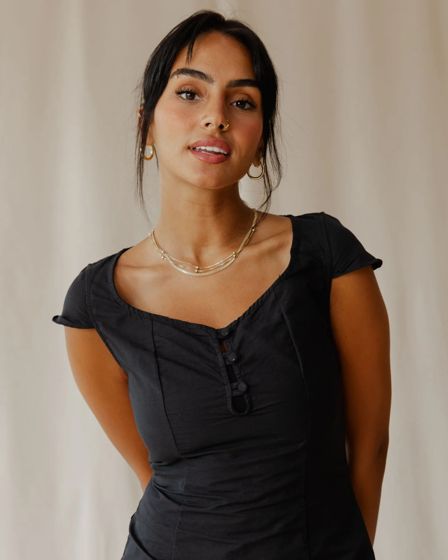 Linéa Grace Black Dress - Image 5