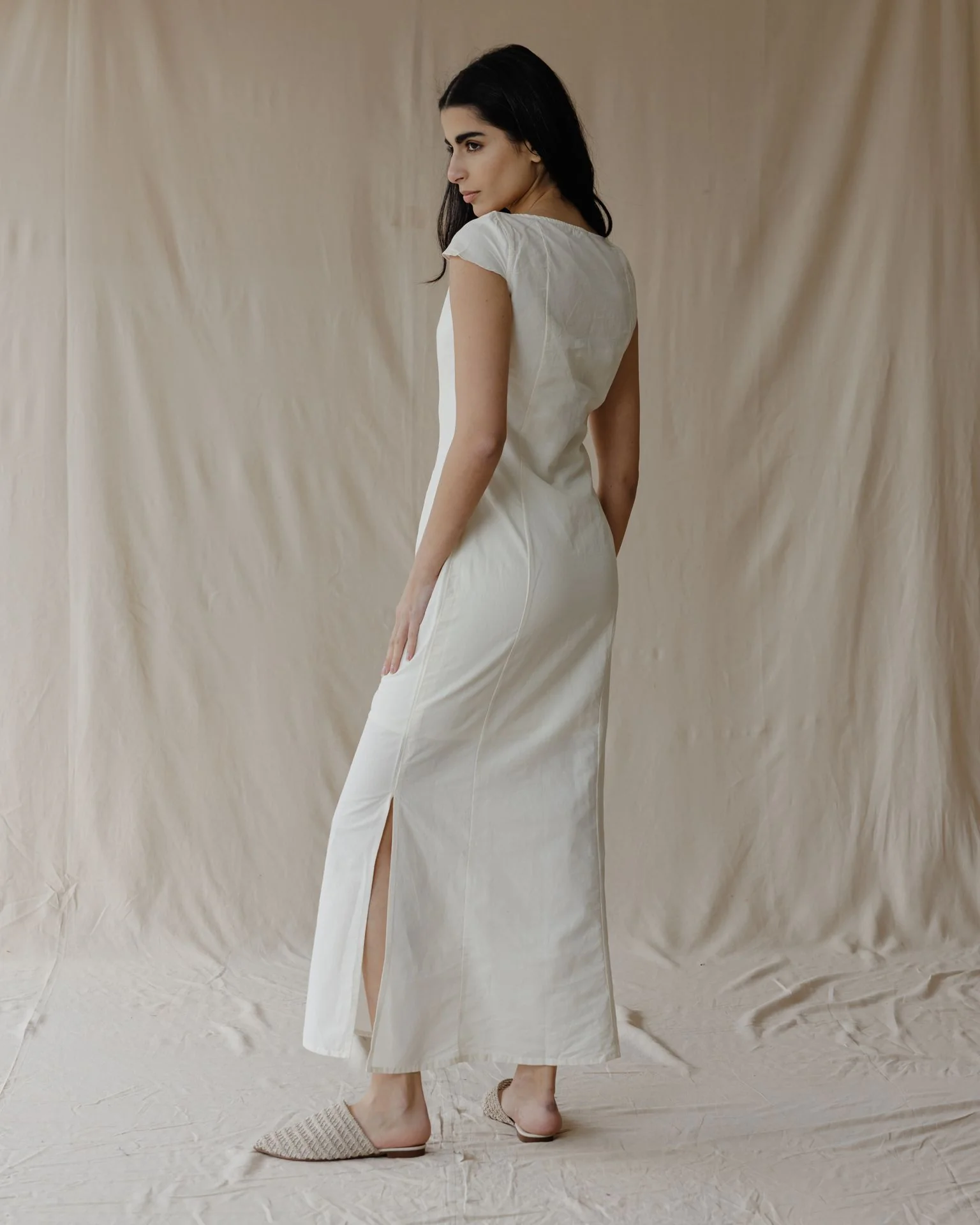 Linéa Grace Off-white Dress - Image 3