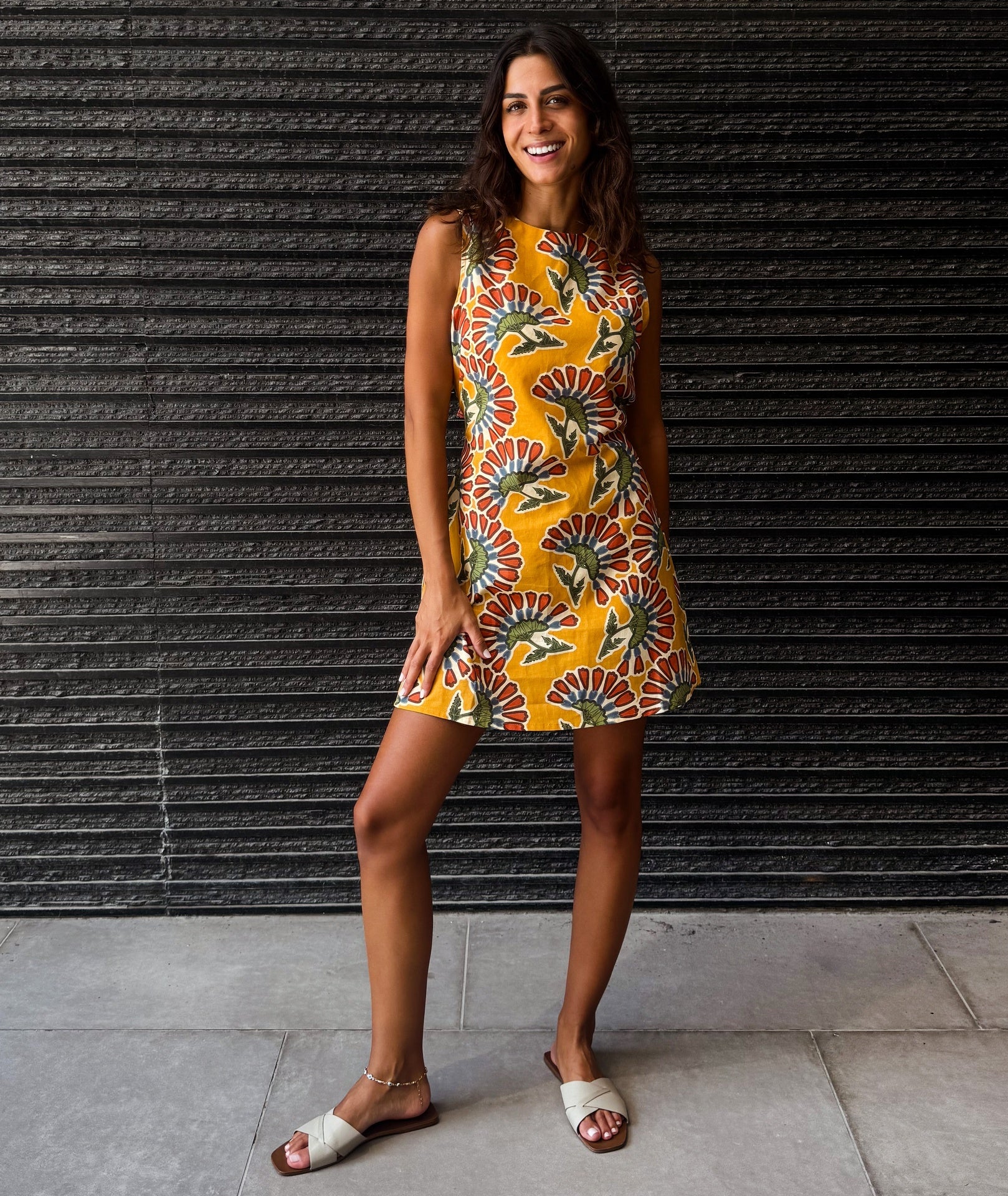 Mediterranean Bloom Dress
