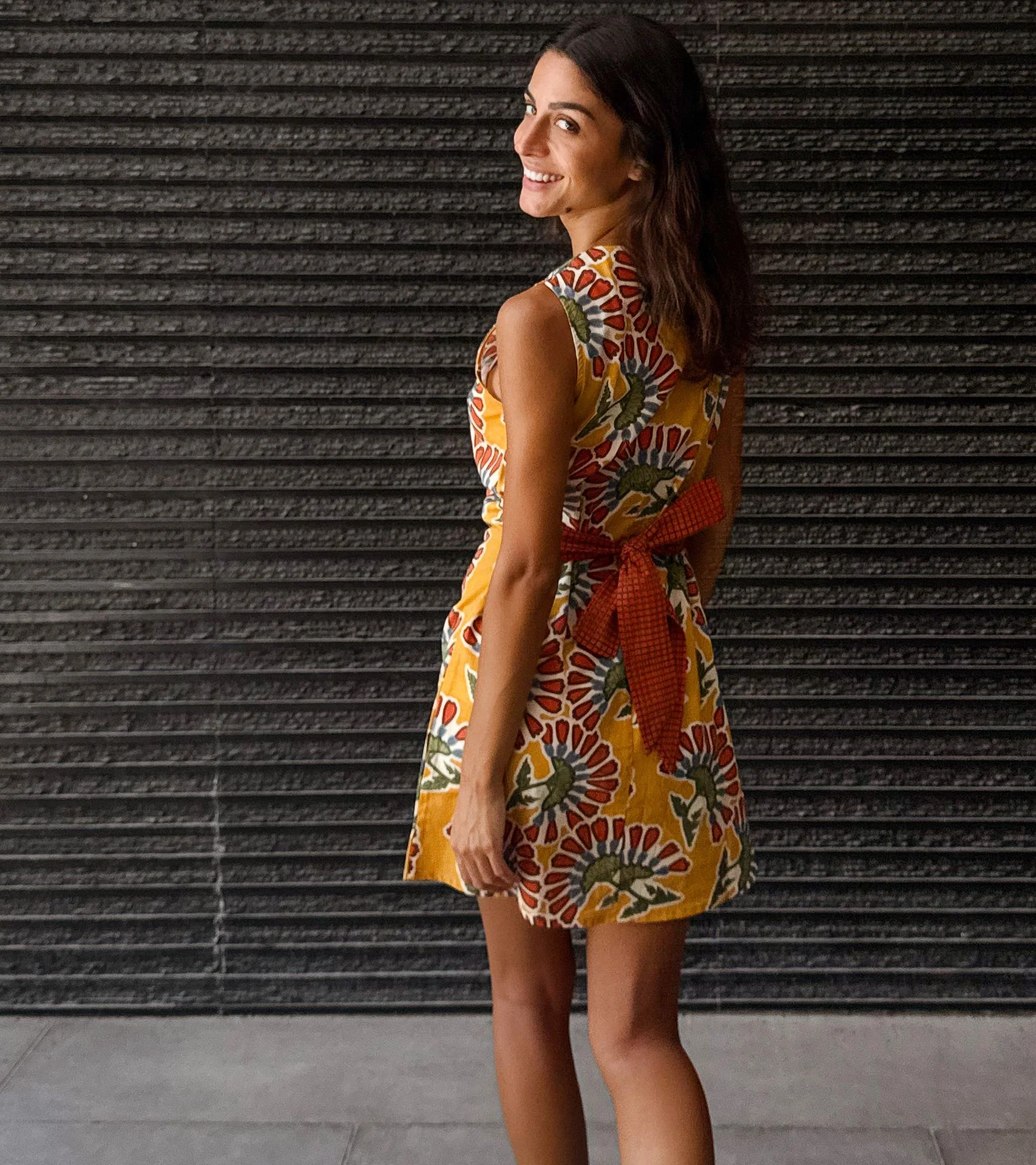Mediterranean Bloom Dress - Image 4