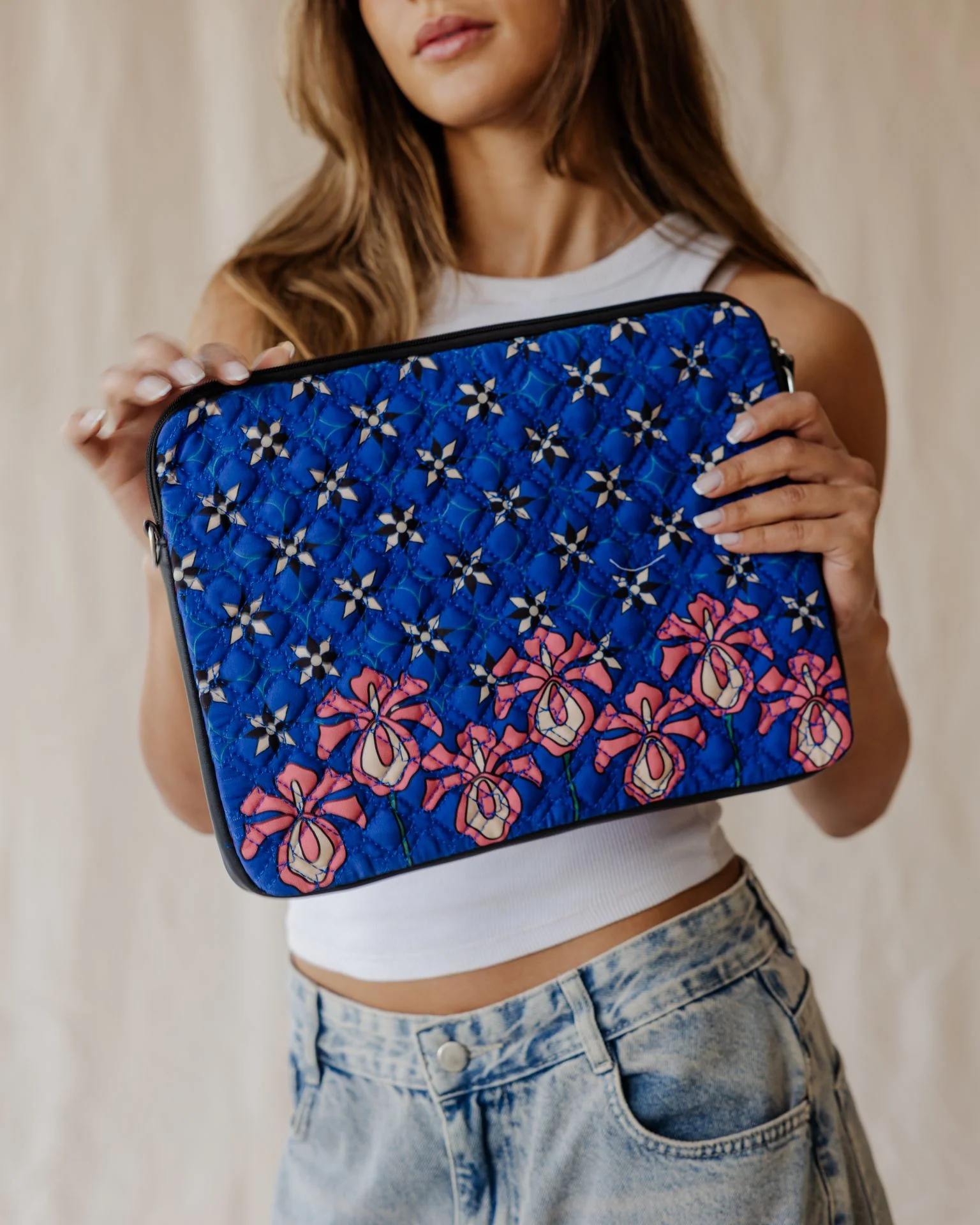 Midnight Bloom Quilted Sleeve - Image 4