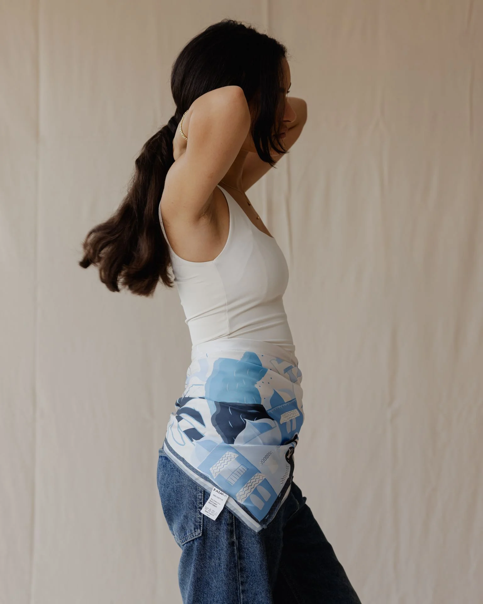 Midnight Oasis Wrap Scarf - Image 3