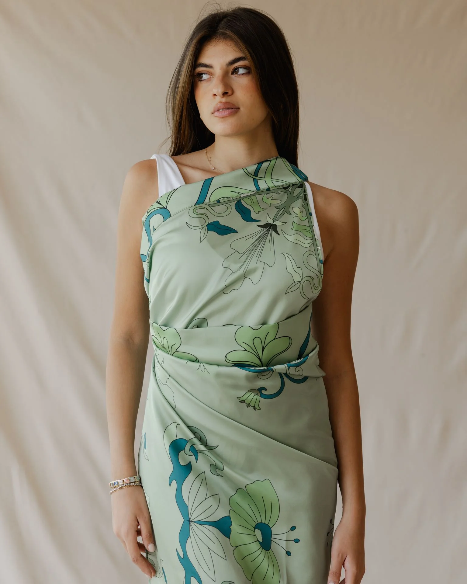 Mint Petal Muse Sarong - Image 3