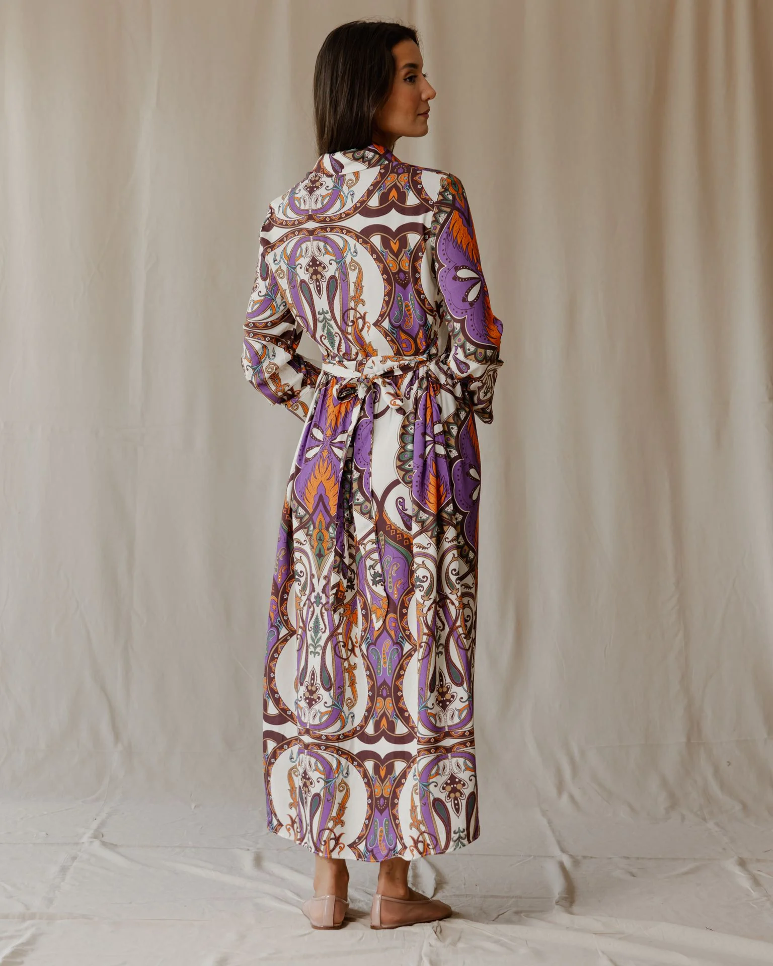 Miragea Maxi Purple Dress - Image 4
